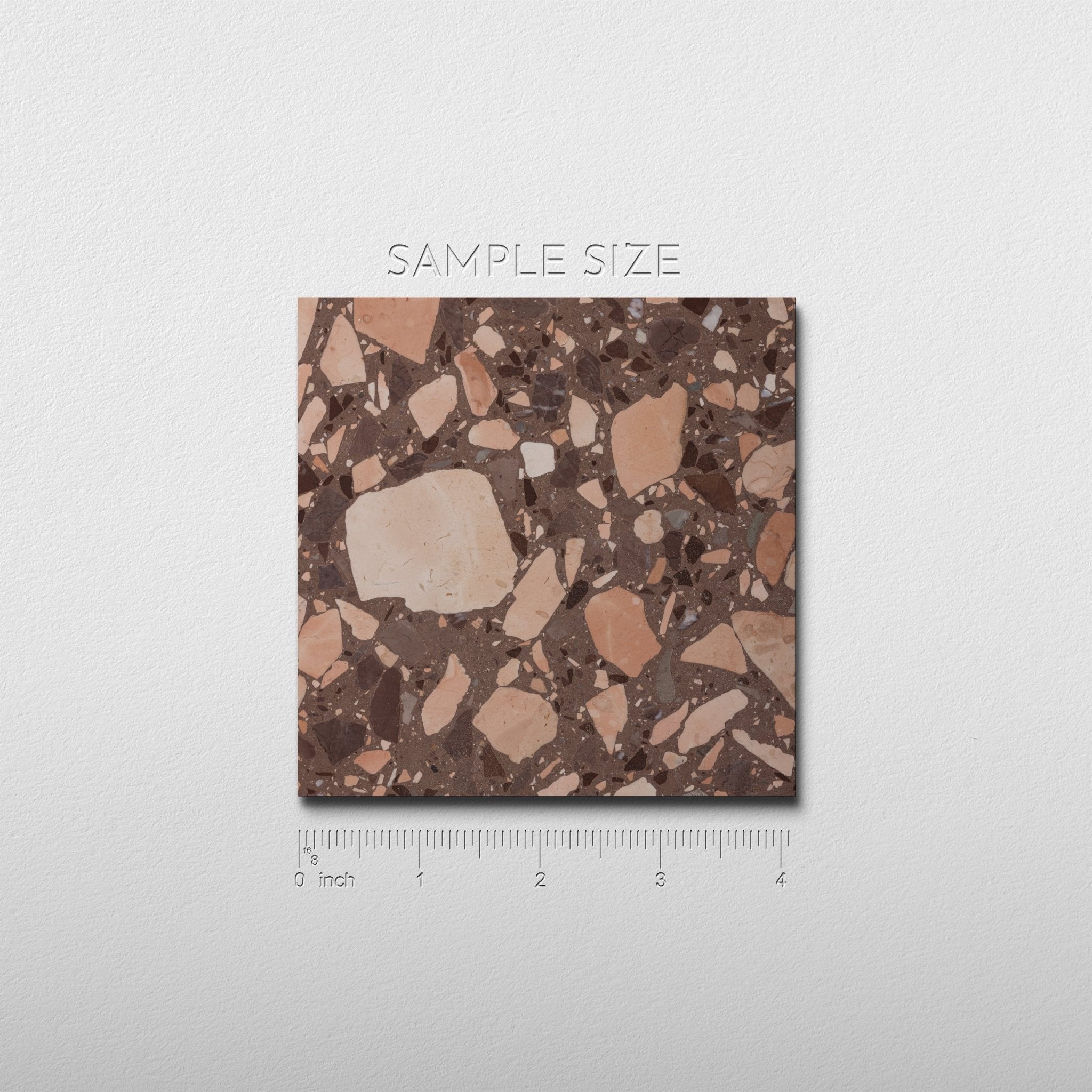 Campionna Salmon 16x16 Terrazzo Tile - Cemento Collection