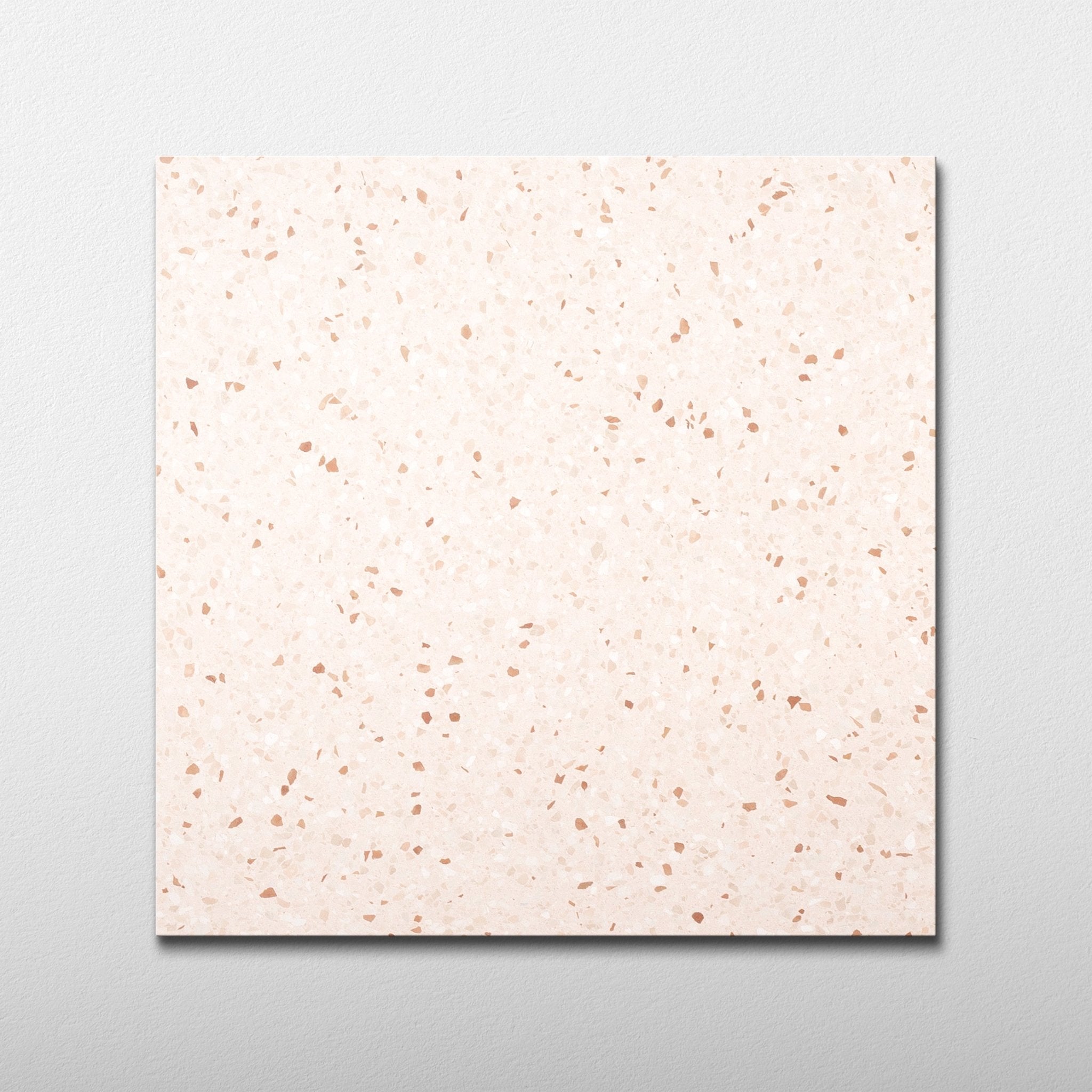 Capri Powder Pink 24x24 Terrazzo Tile - Cemento Collection
