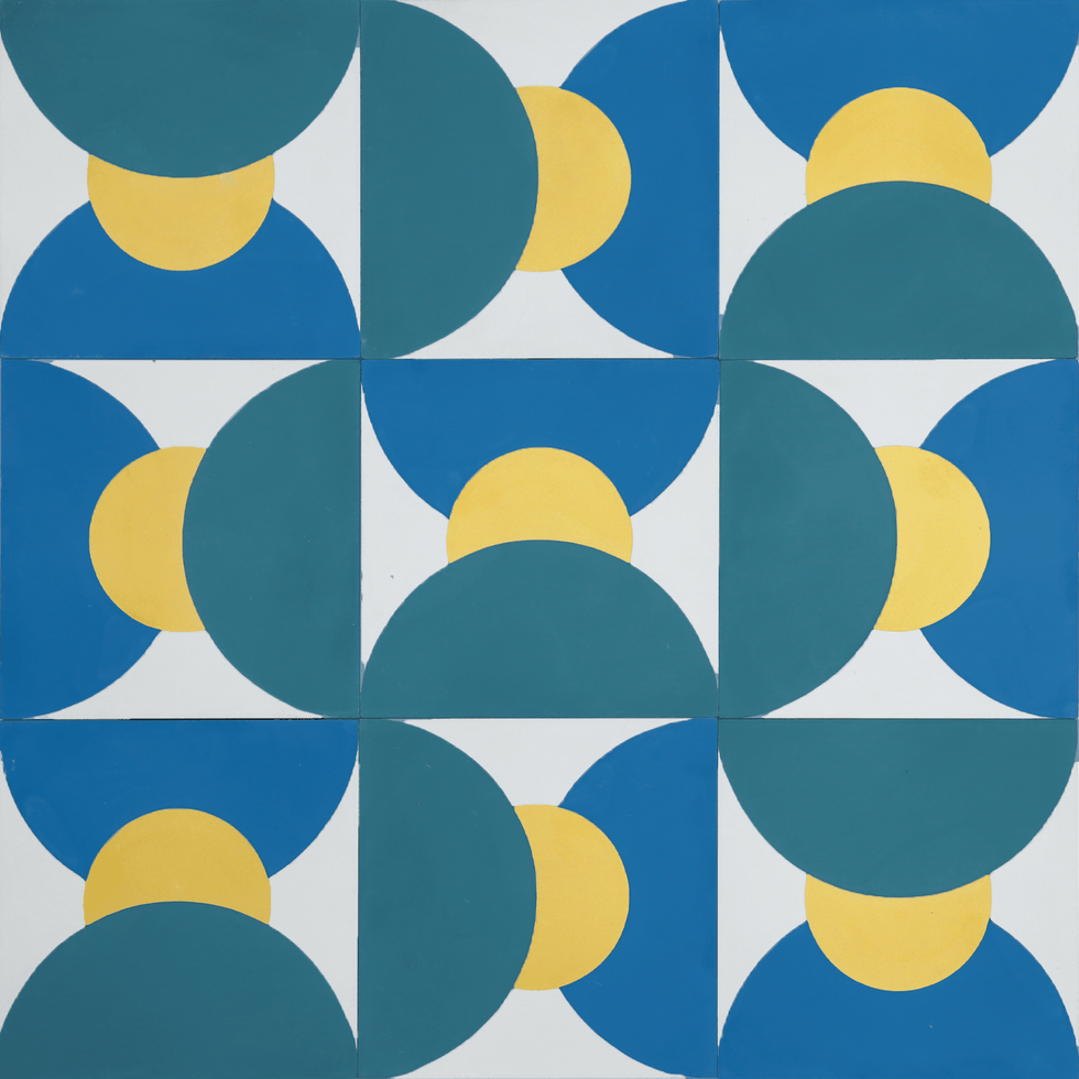 Tile A Sphere Celestial Sphere Cement Tile | Cemento Collection - Cemento Collection