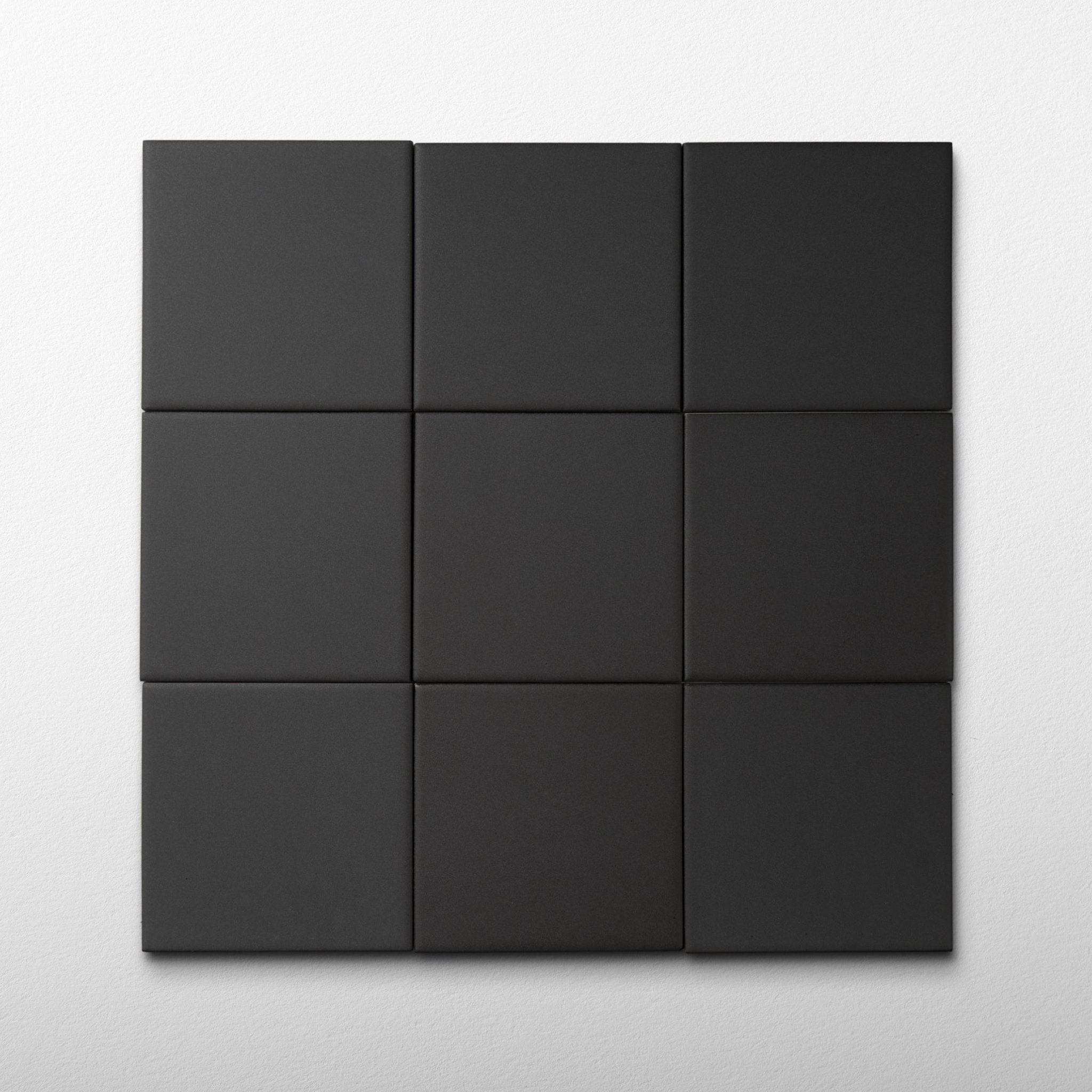 Chalk 4x4 Blackout Matte Porcelain Tile