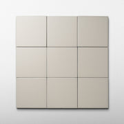 Chalk 4x4 Whisper Taupe Matte Porcelain Tile
