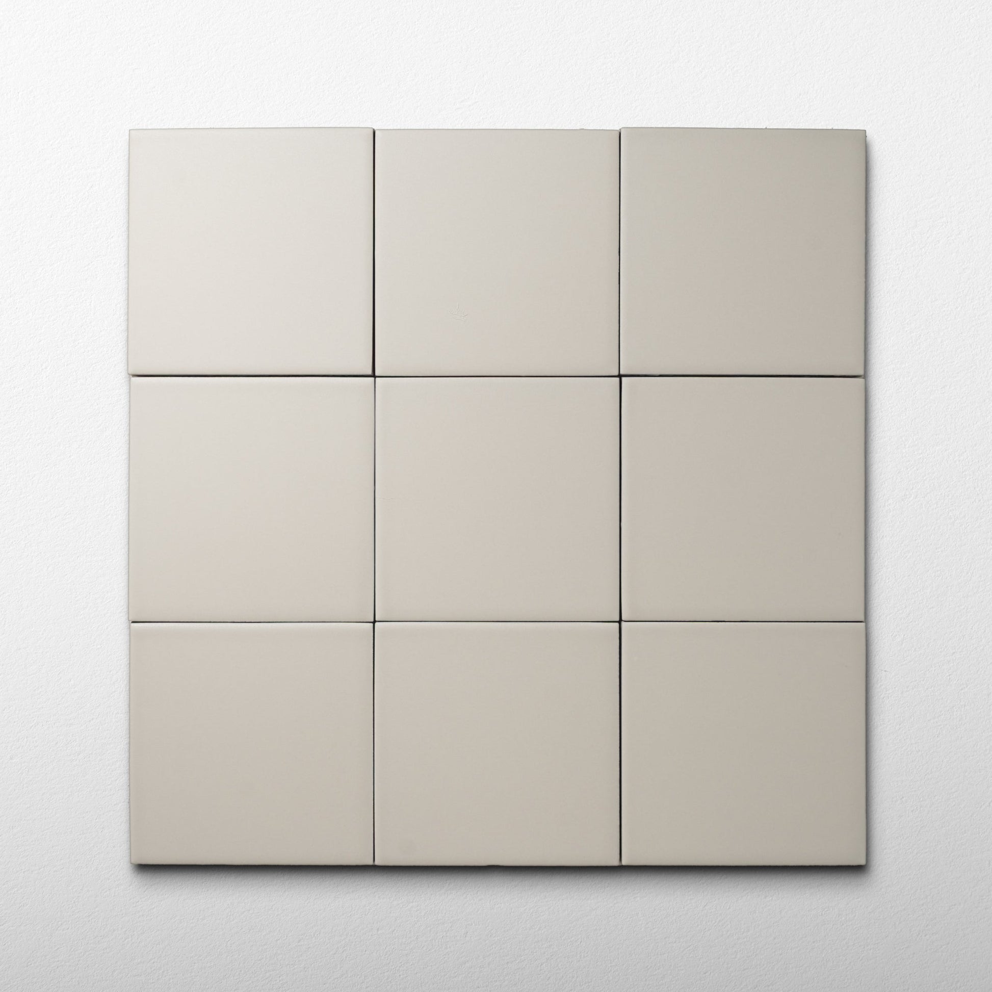 Chalk 4x4 Whisper Taupe Matte Porcelain Tile