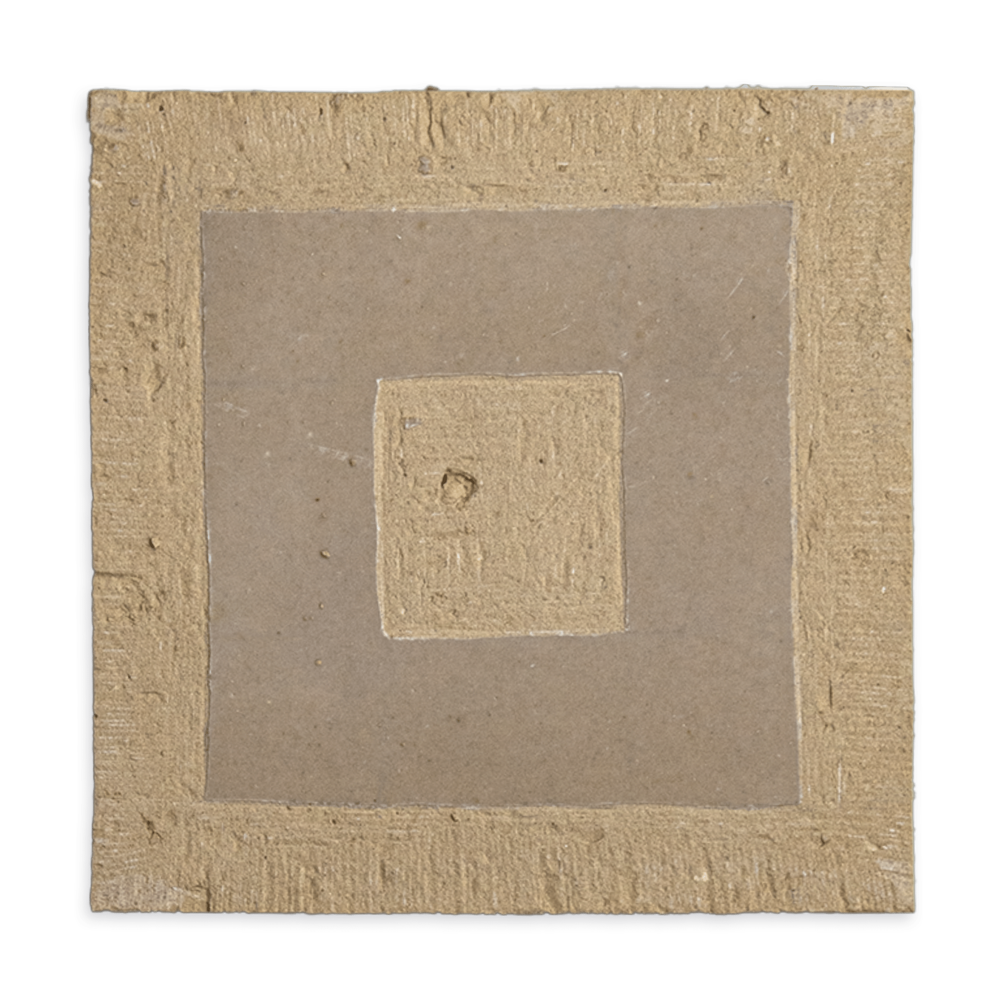Chiseled 4x4 Square Ecru White Zellige Tile - Cemento Collection