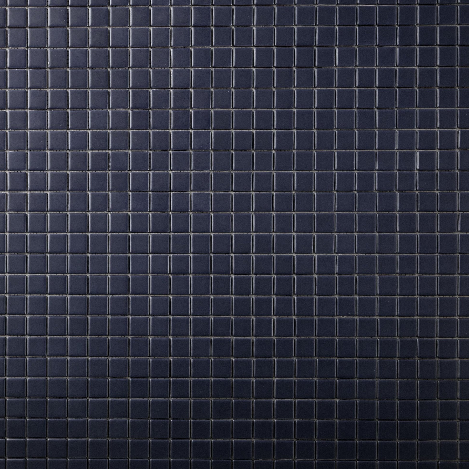 Chroma Grid | Ocean Blue 1x1" Square Matte Mosaic Tile - Cemento Collection