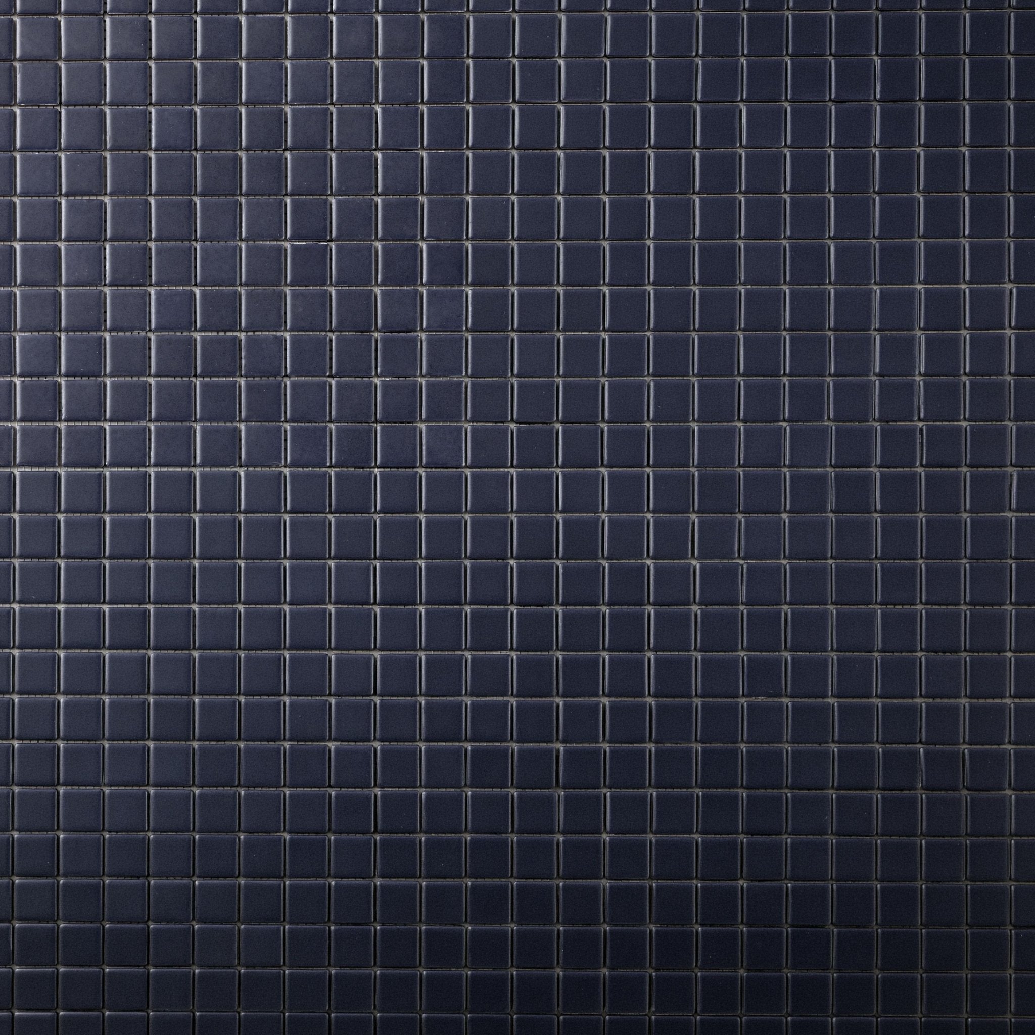 Chroma Grid | Ocean Blue 1x1" Square Matte Mosaic Tile - Cemento Collection