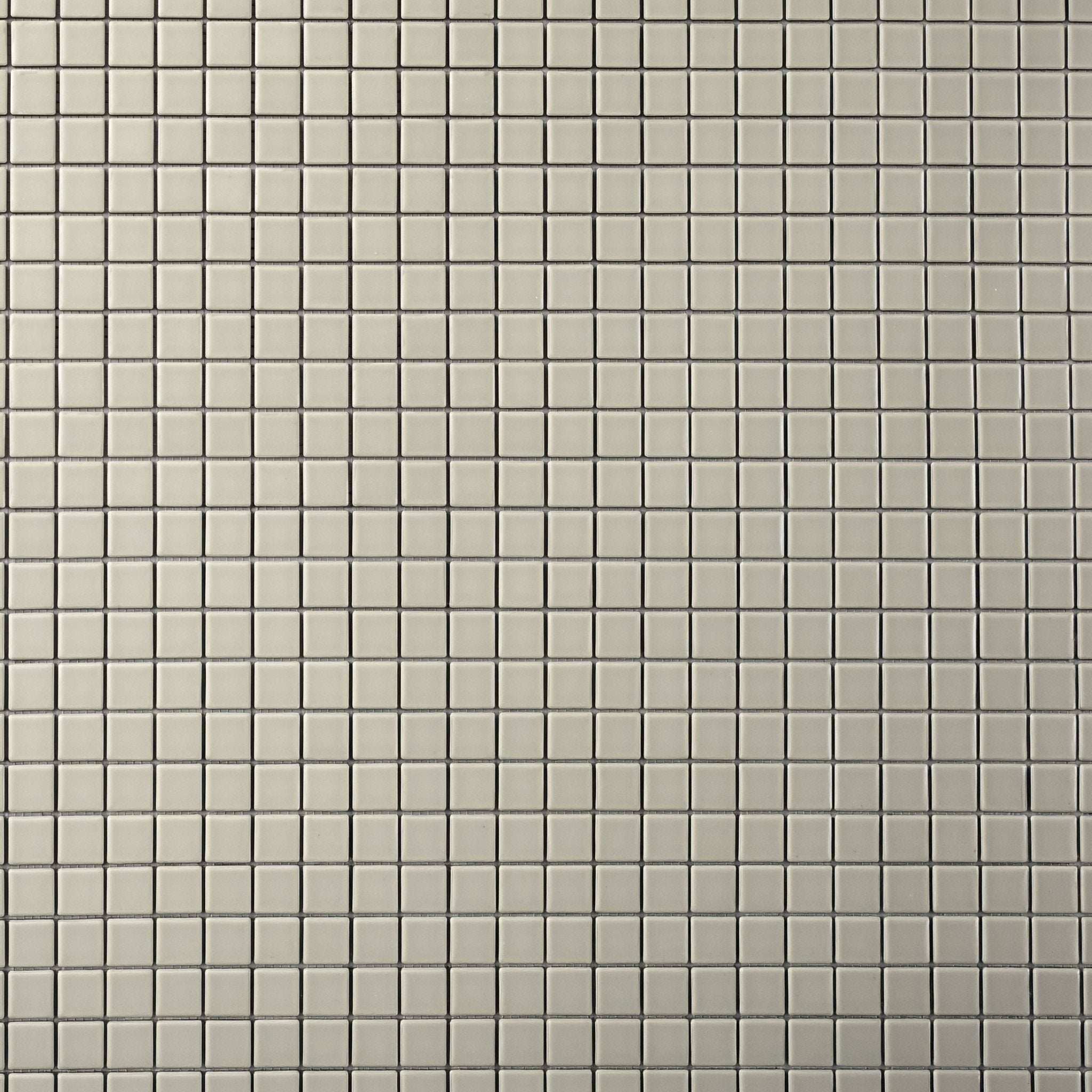 Chroma Grid | Pistachio Cream 1x1" Square Matte Mosaic Tile - Cemento Collection