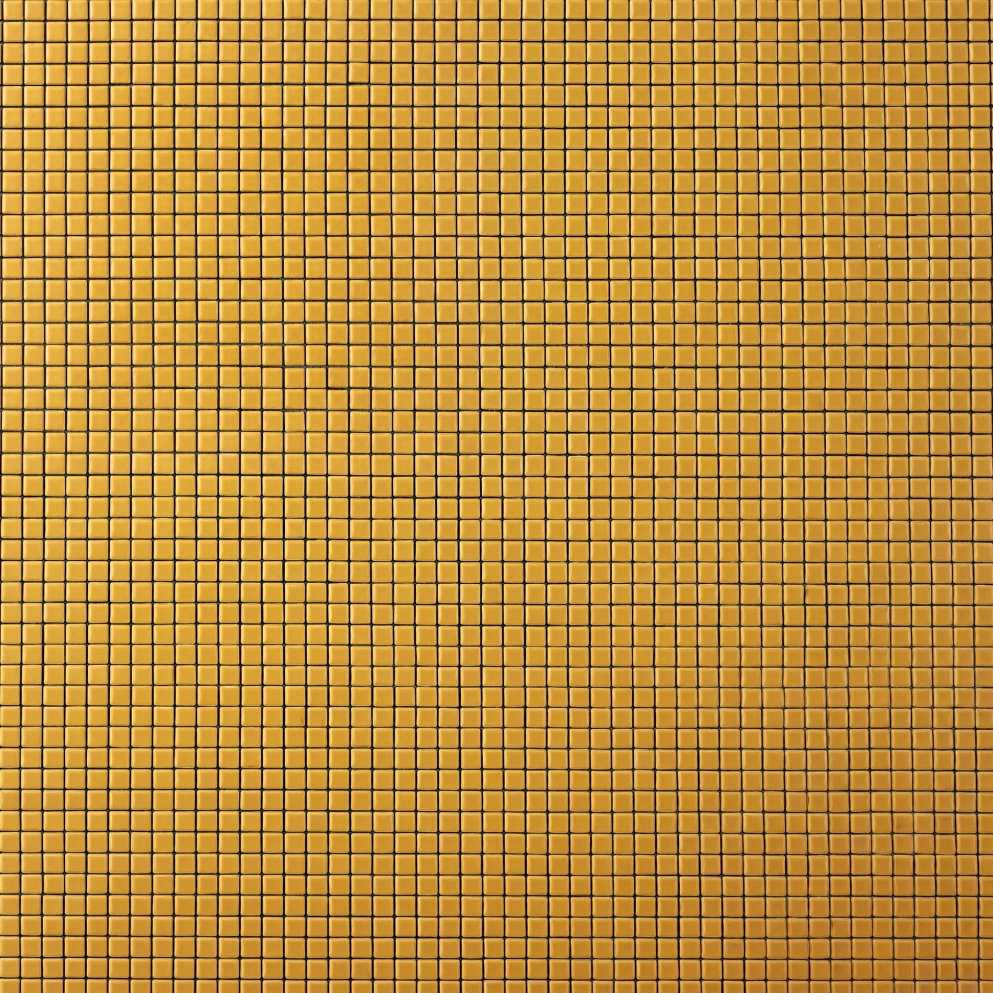 Chroma Pixel | Dijon Yellow 1/2x1/2" Square Matte Mosaic Tile - Cemento Collection