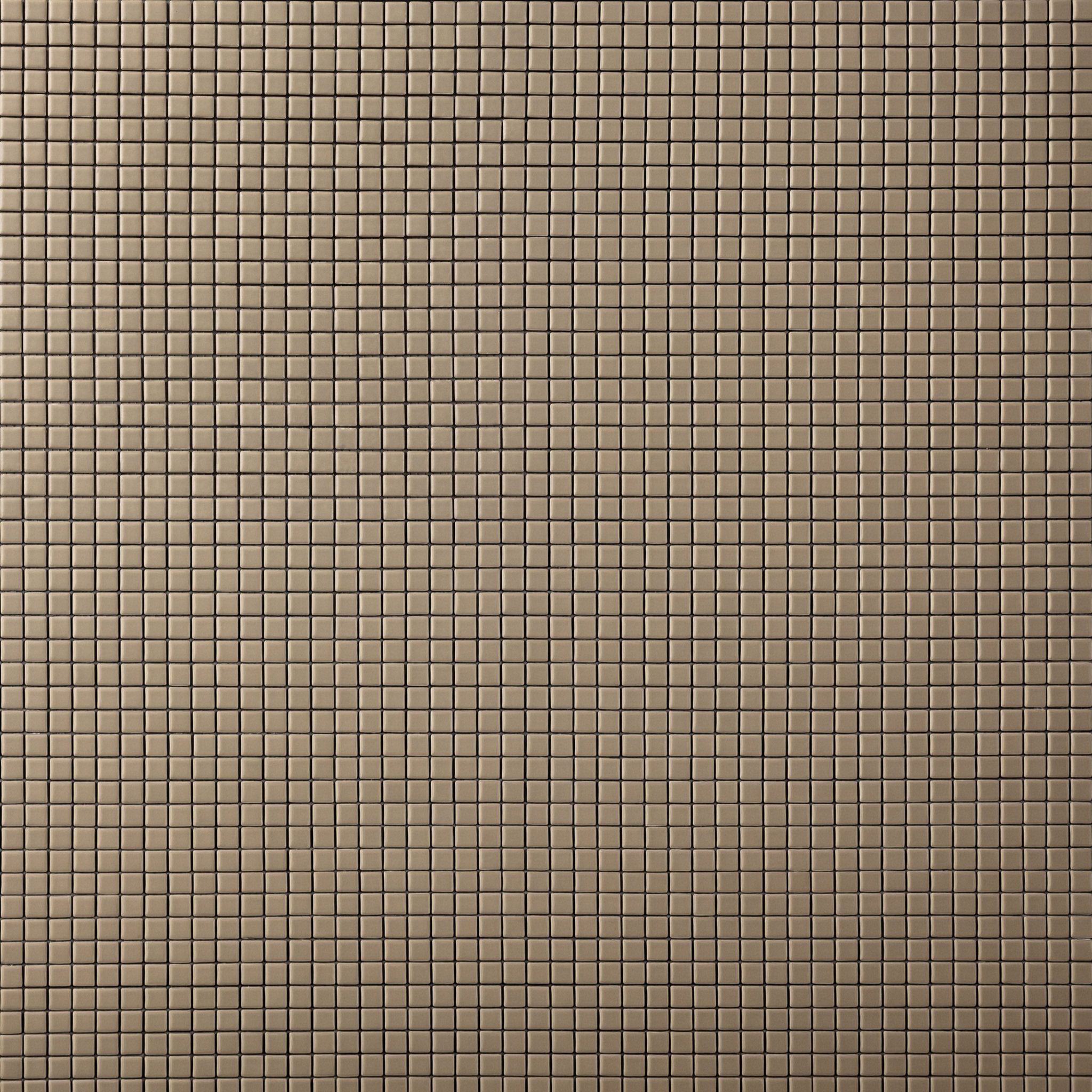 Chroma Pixel | Jute Beige 1/2x1/2" Square Matte Mosaic Tile - Cemento Collection