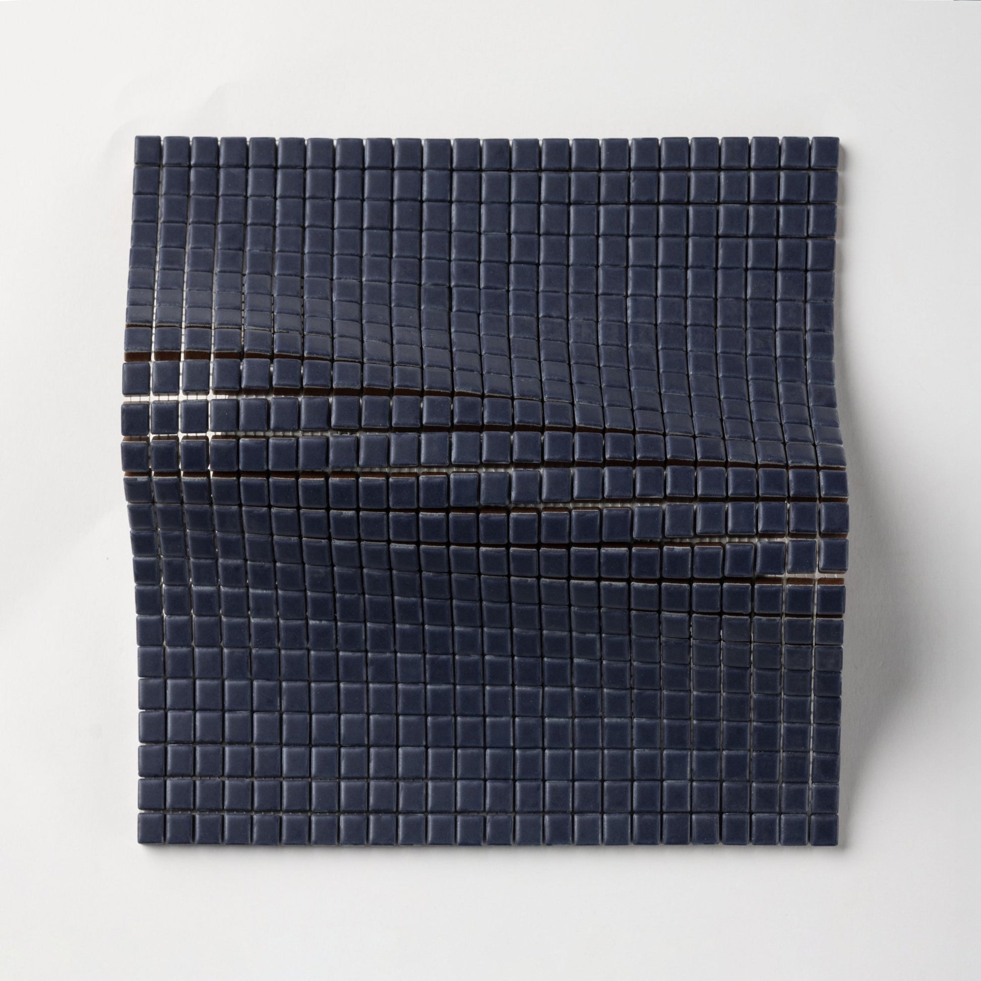 Chroma Pixel | Ocean Blue 1/2x1/2" Square Matte Mosaic Tile - Cemento Collection