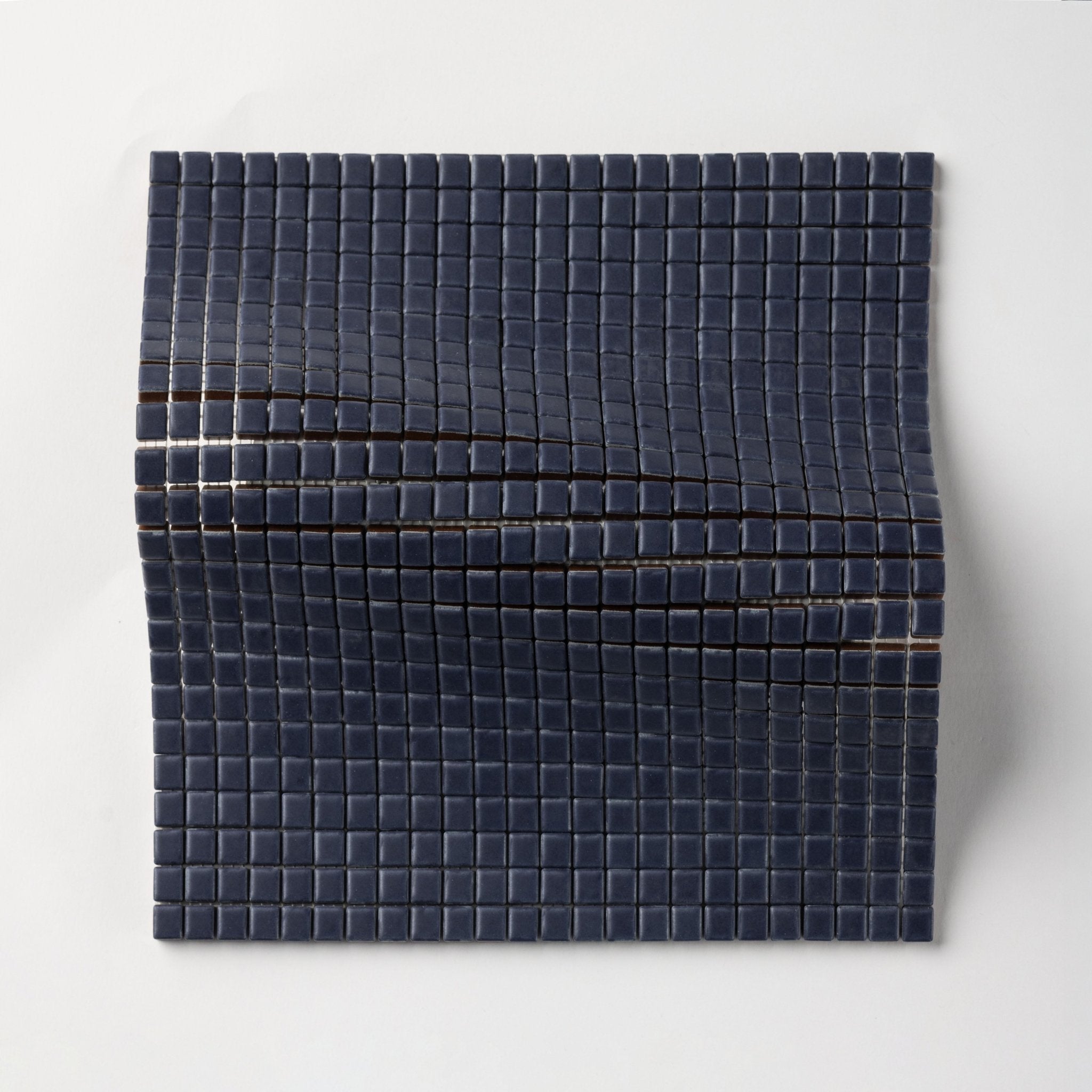 Chroma Pixel | Ocean Blue 1/2x1/2" Square Matte Mosaic Tile - Cemento Collection