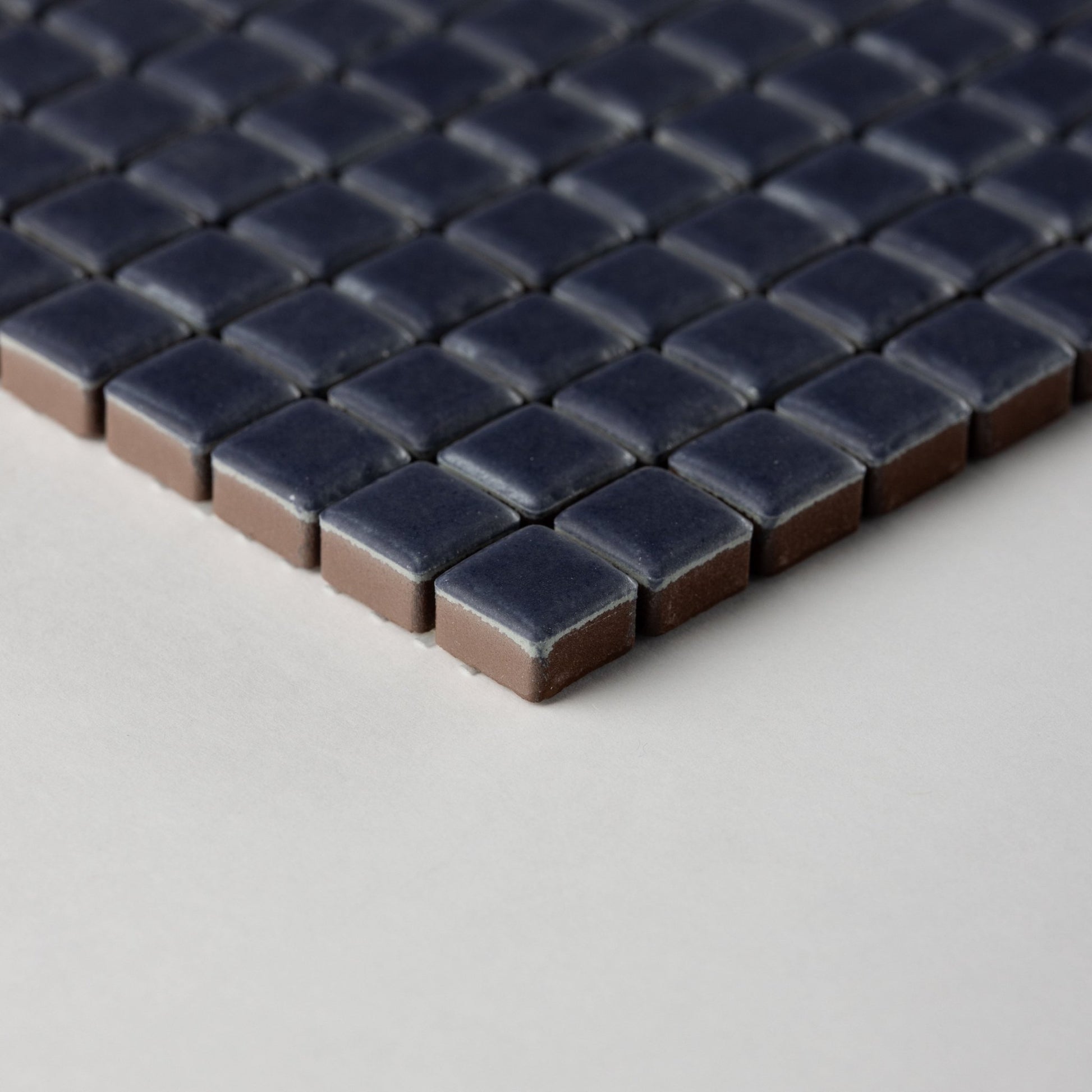 Chroma Pixel | Ocean Blue 1/2x1/2" Square Matte Mosaic Tile - Cemento Collection