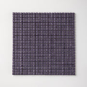 Chroma Pixel | Purple Grape 1/2x1/2" Square Matte Mosaic Tile - Cemento Collection