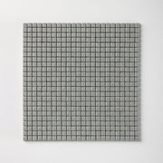 Chroma Pixel | Silver Lining 1/2x1/2" Square Matte Mosaic Tile - Cemento Collection