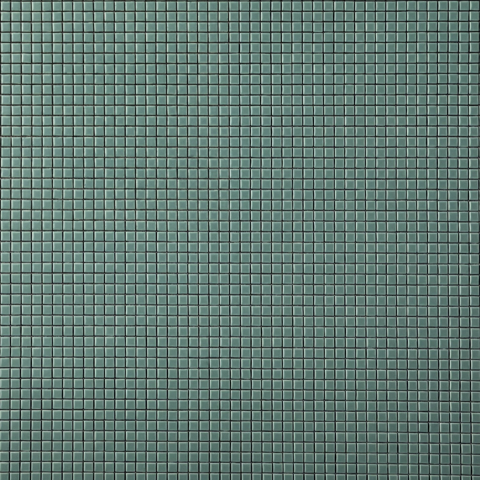 Chroma Pixel | Spearmint Blue 1/2x1/2" Square Matte Mosaic Tile - Cemento Collection