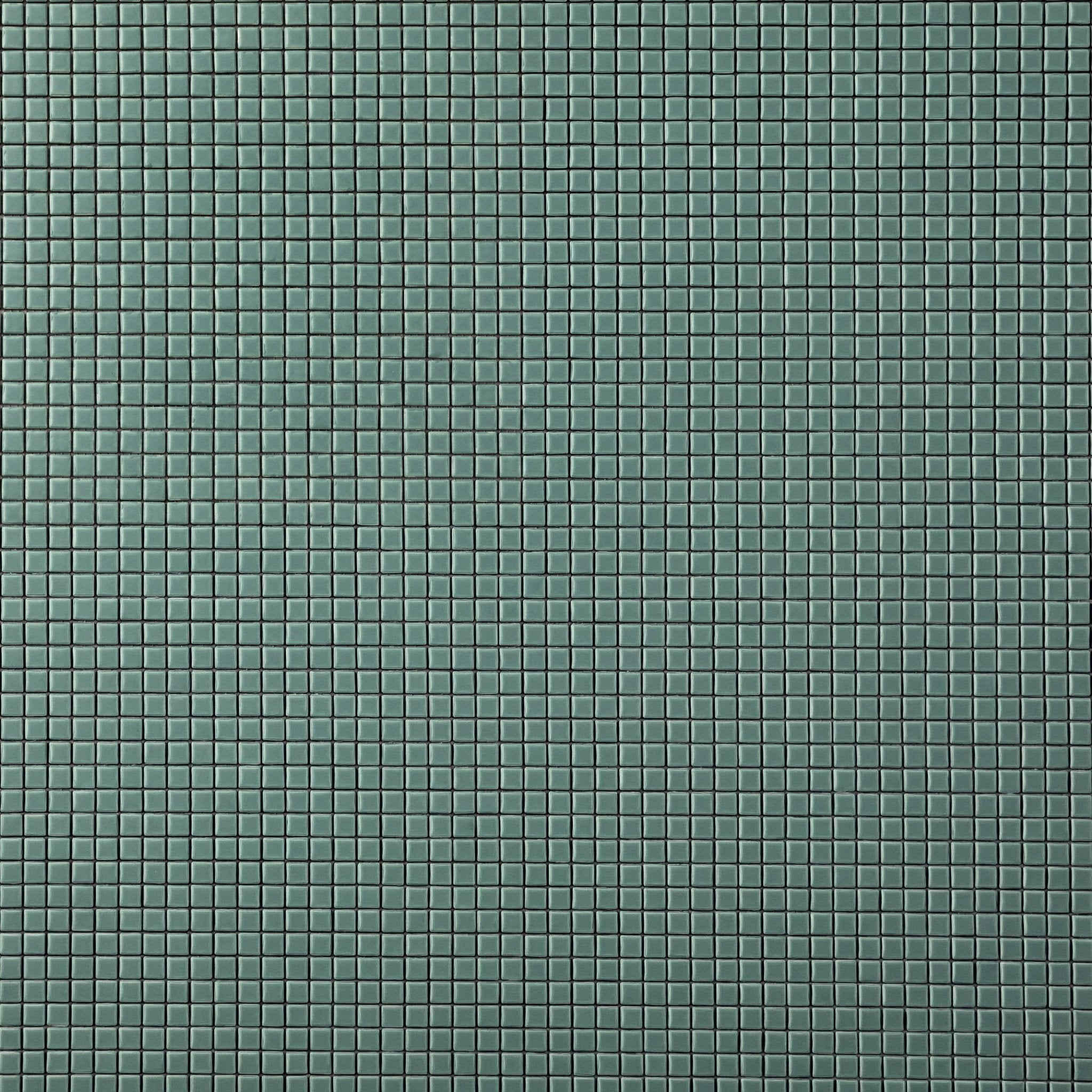 Chroma Pixel | Spearmint Blue 1/2x1/2" Square Matte Mosaic Tile - Cemento Collection