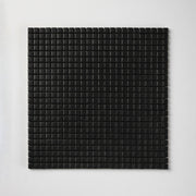 Chroma Pixel | Totally Black 1/2x1/2" Square Matte Mosaic Tile - Cemento Collection