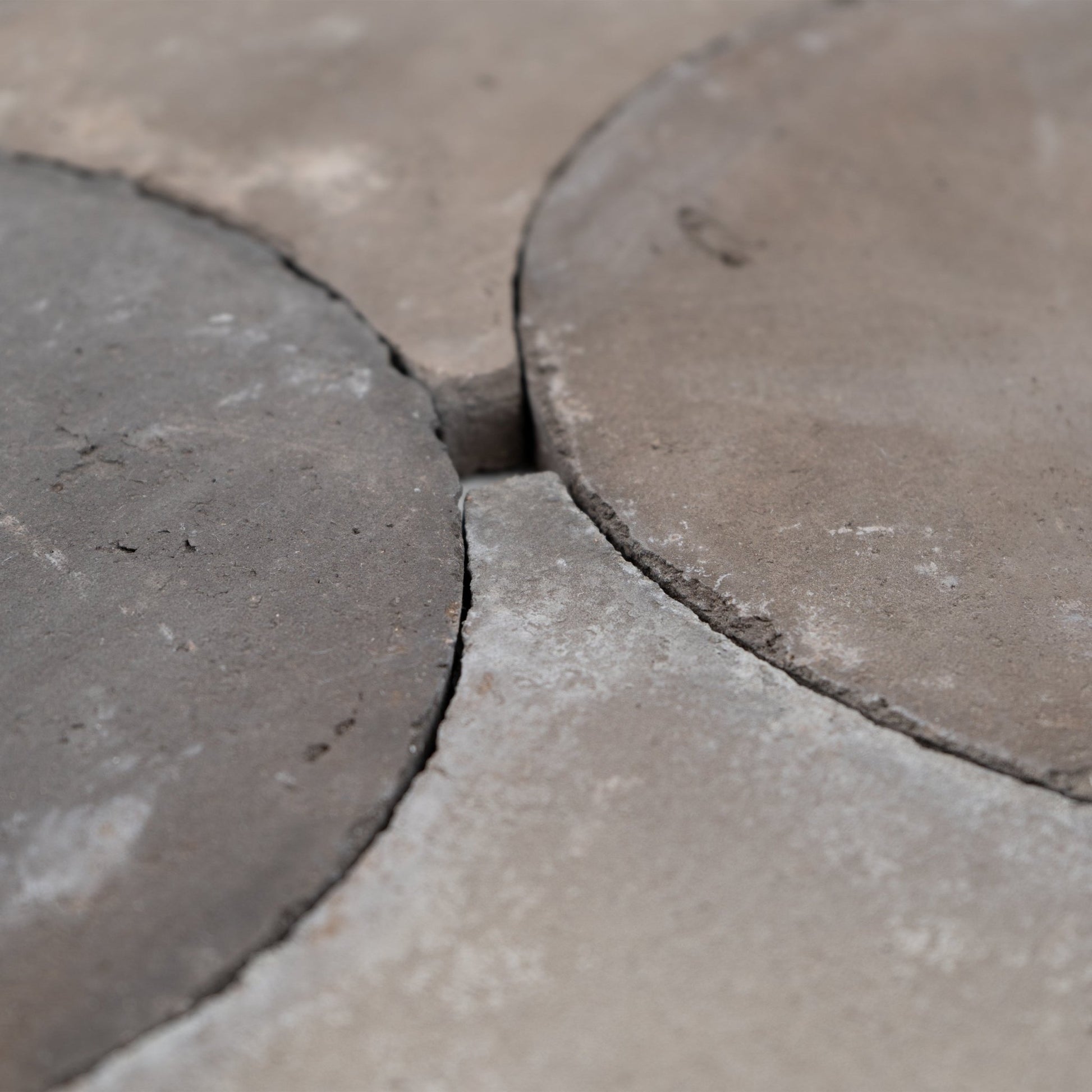 Circle and Star Brown Terracotta Tile - Cemento Collection