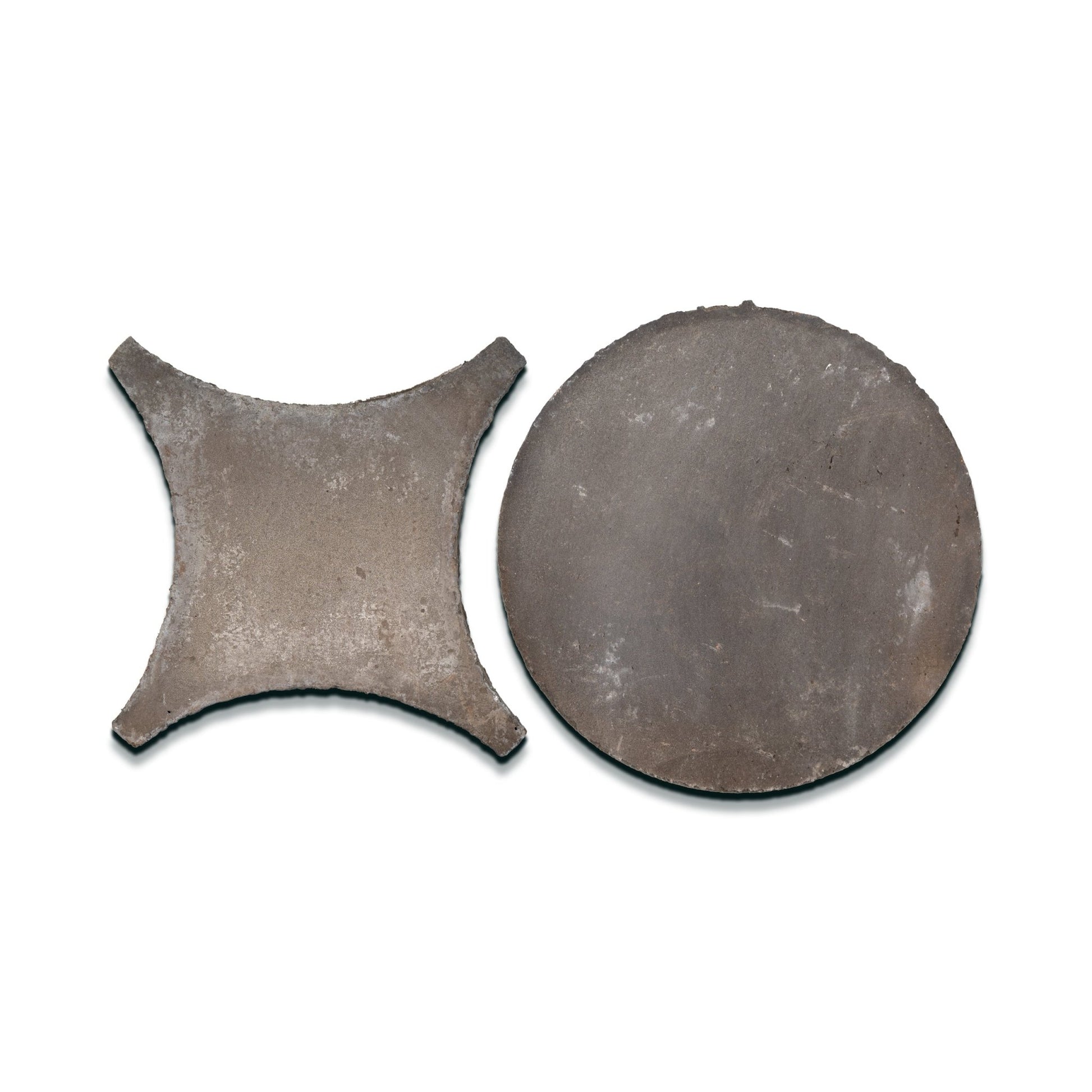 Circle and Star Brown Terracotta Tile - Cemento Collection