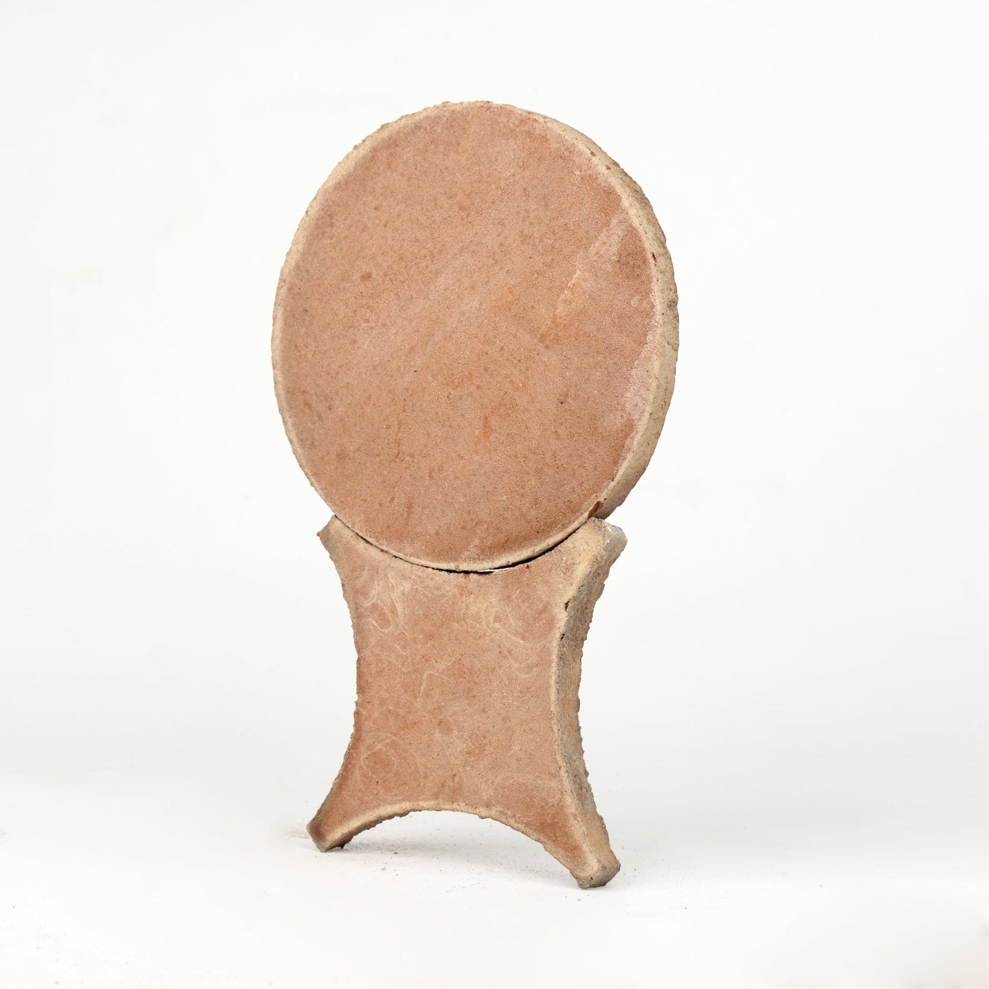 Circle and Star Salmon Terracotta Tile - Cemento Collection