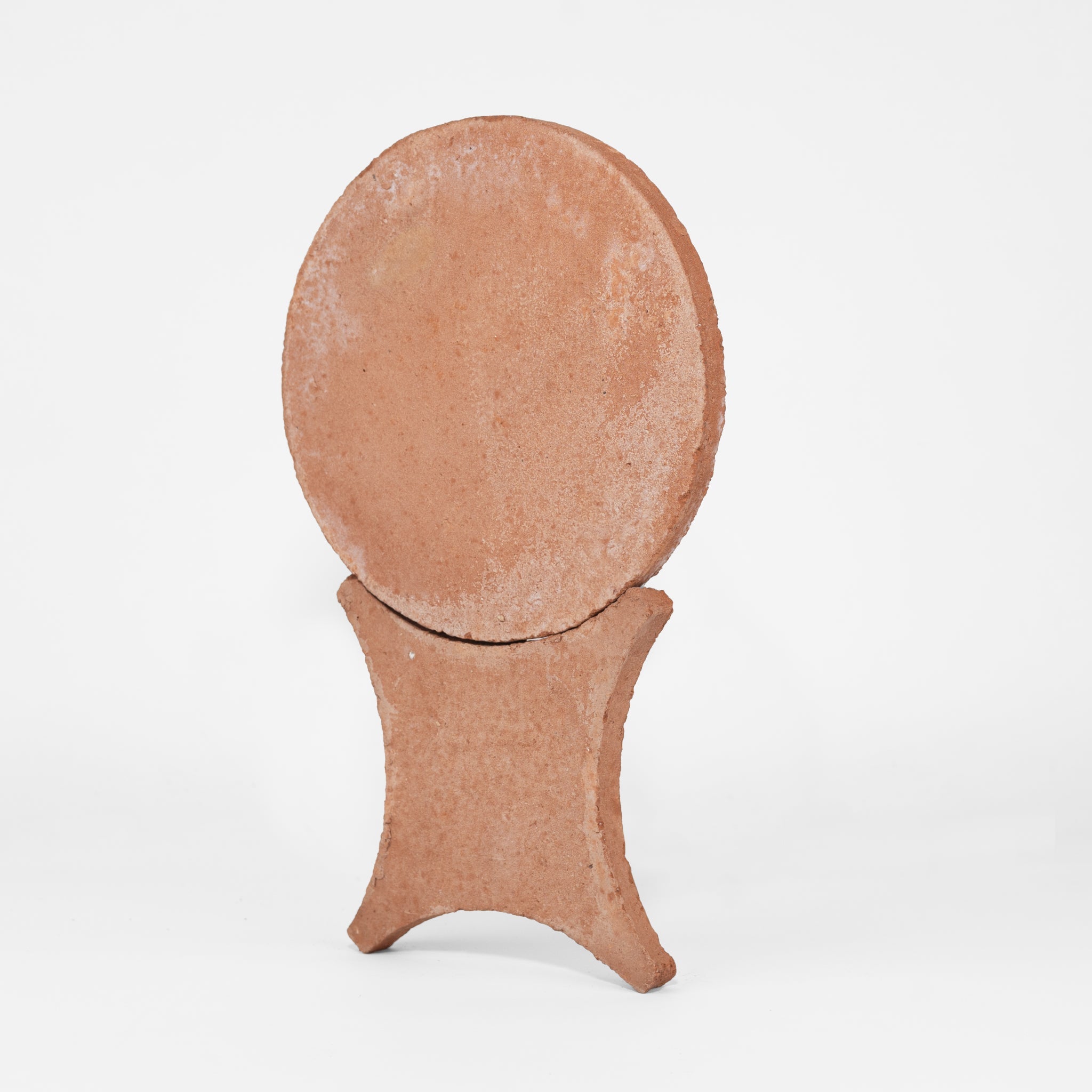Circle and Star Salmon Terracotta Tile