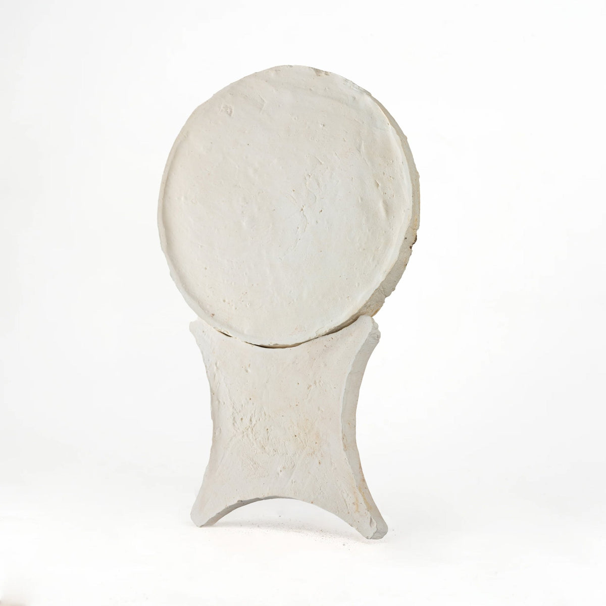 Circle and Star White Terracotta Tile - Cemento Collection