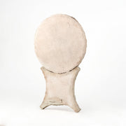 Circle and Star White Terracotta Tile - Cemento Collection