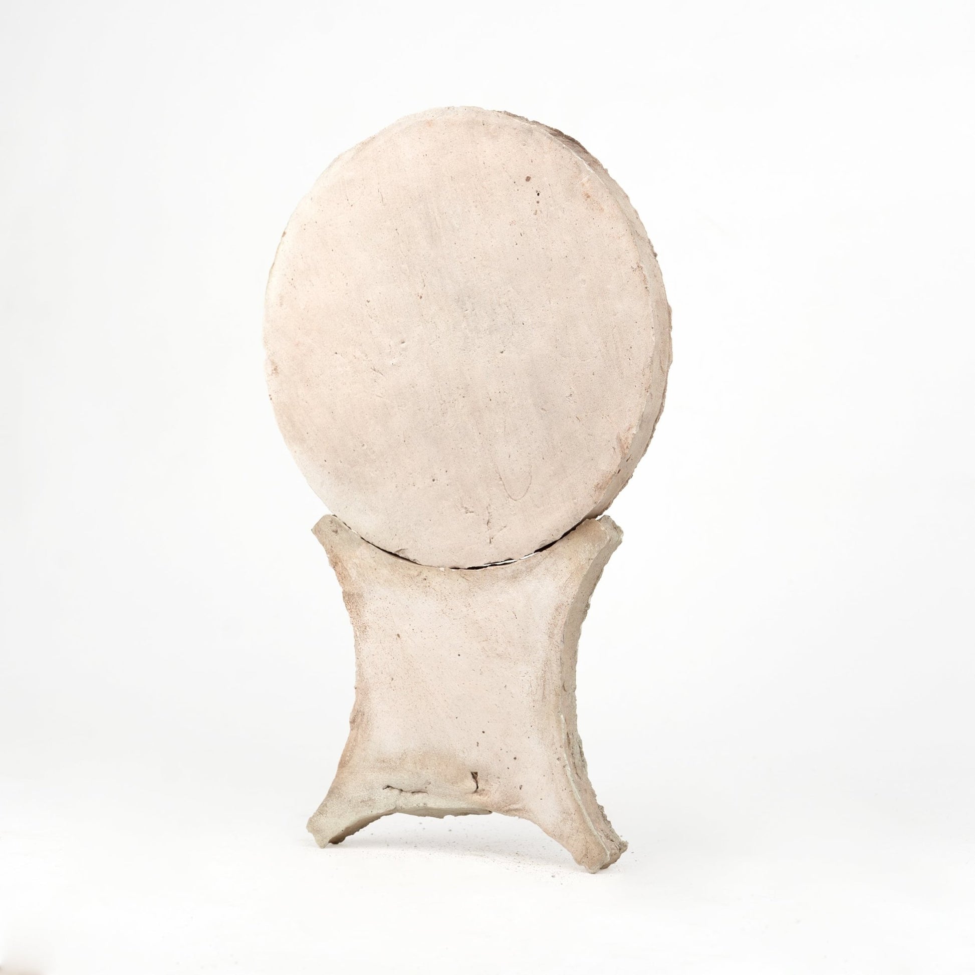 Circle and Star White Terracotta Tile - Cemento Collection