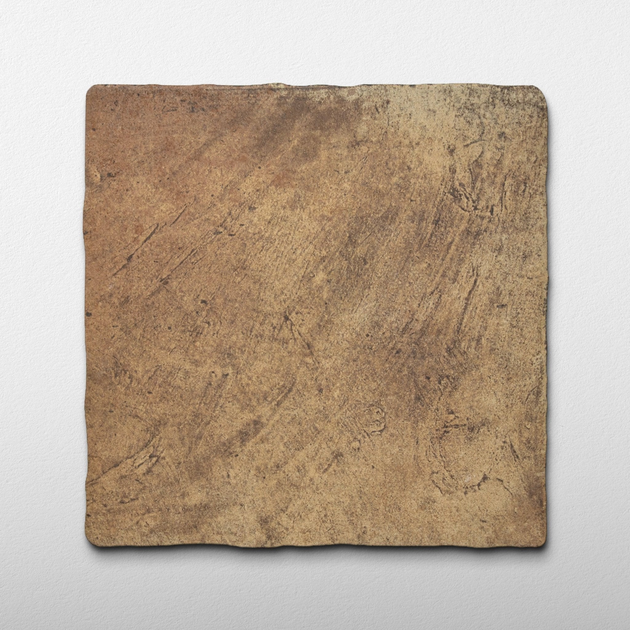 Cotto Tumbled Grip Porcelain Tile 12x12 - Cemento Collection
