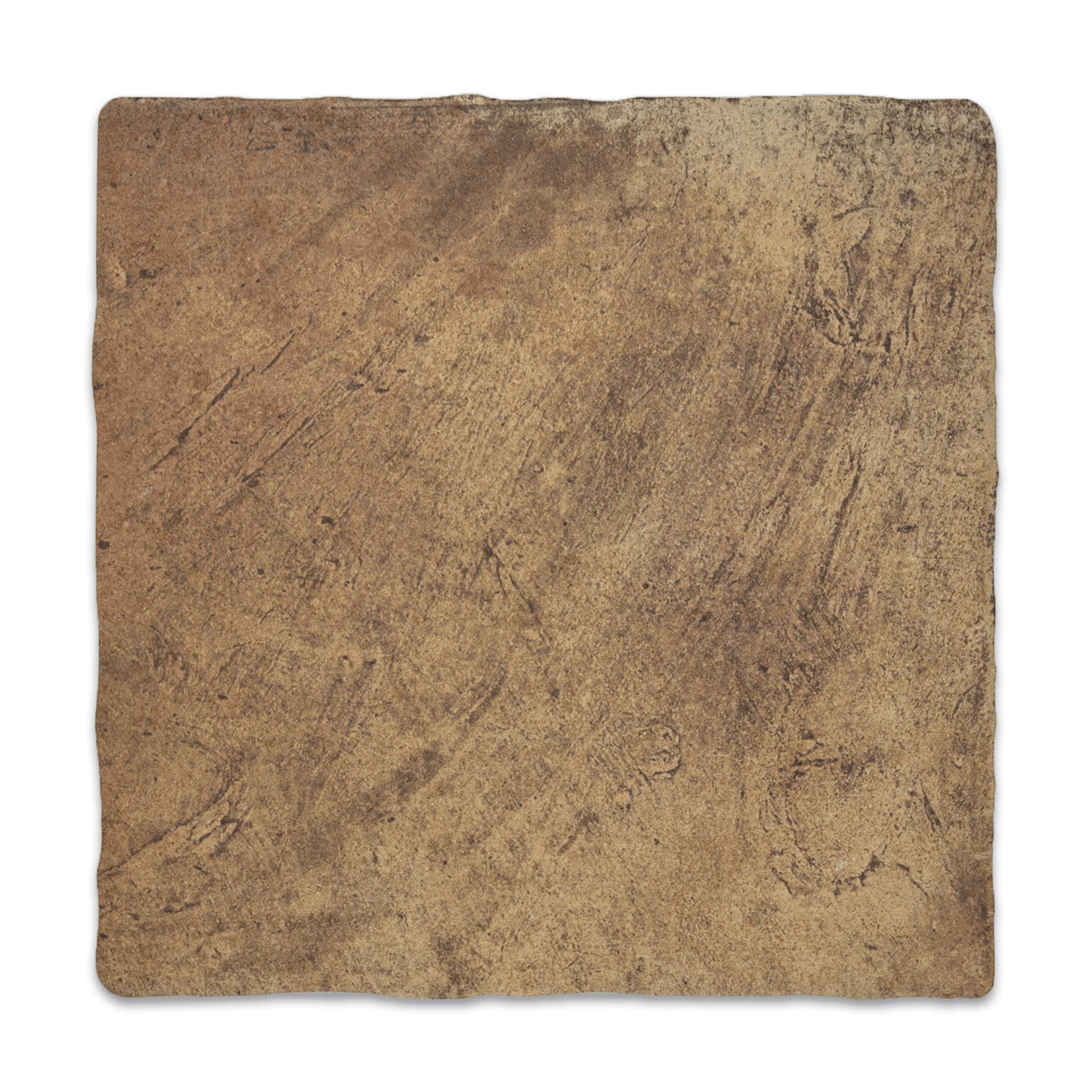 Cotto Tumbled Grip Porcelain Tile 12x12 - Cemento Collection