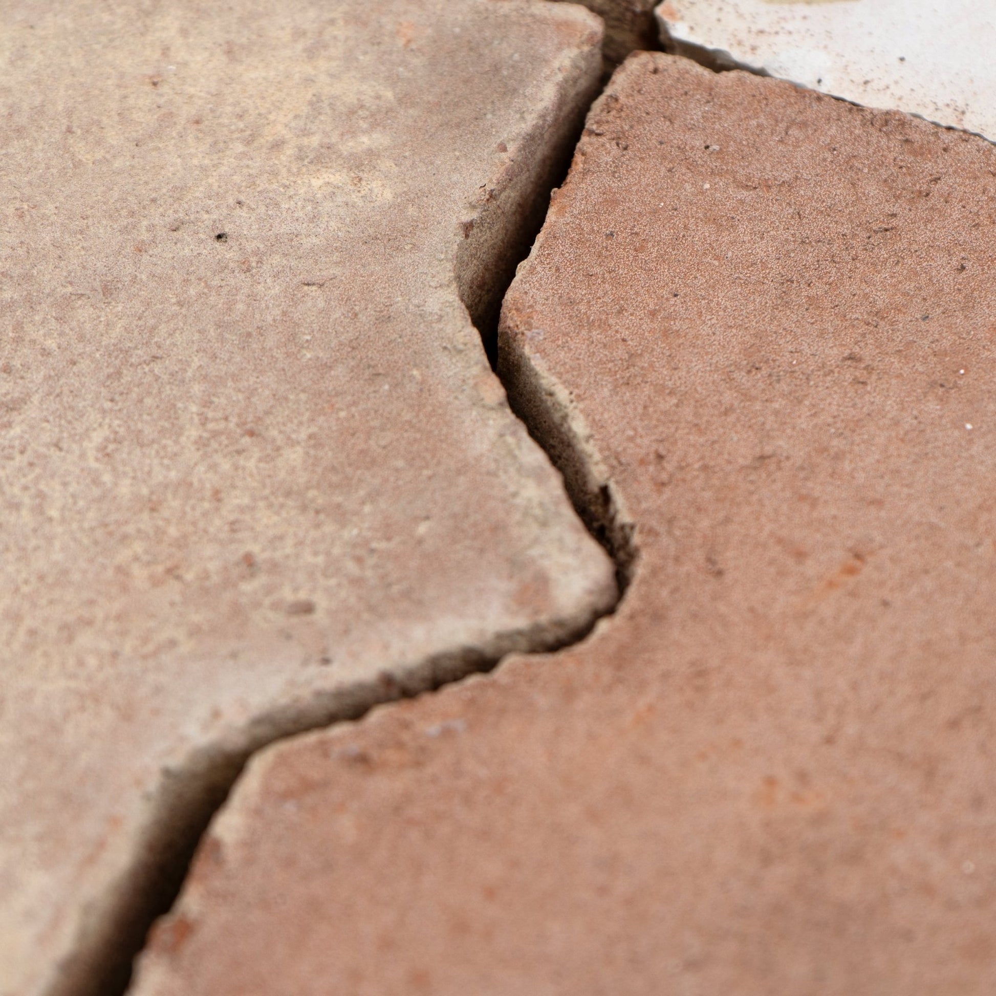 Cross and Star Apricot Terracotta Tile - Cemento Collection