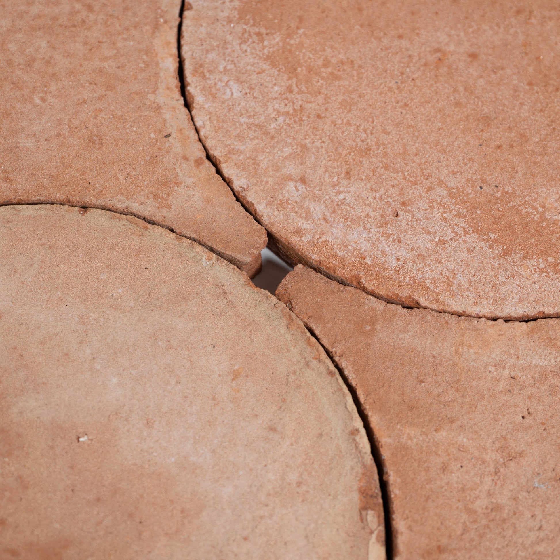 Cross and Star Red Terracotta Tile - Cemento Collection