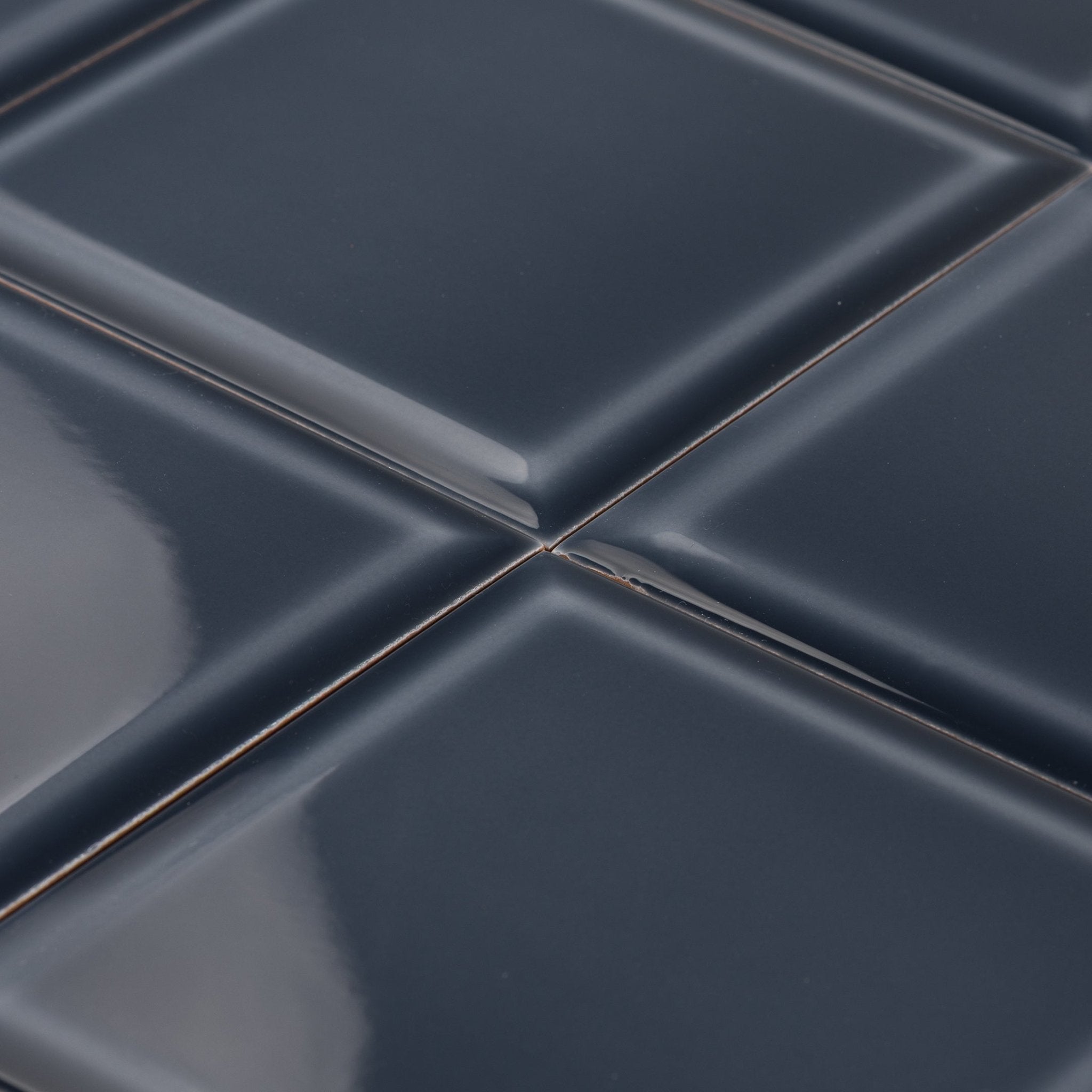 Dark Denim Blue ceramic Tile