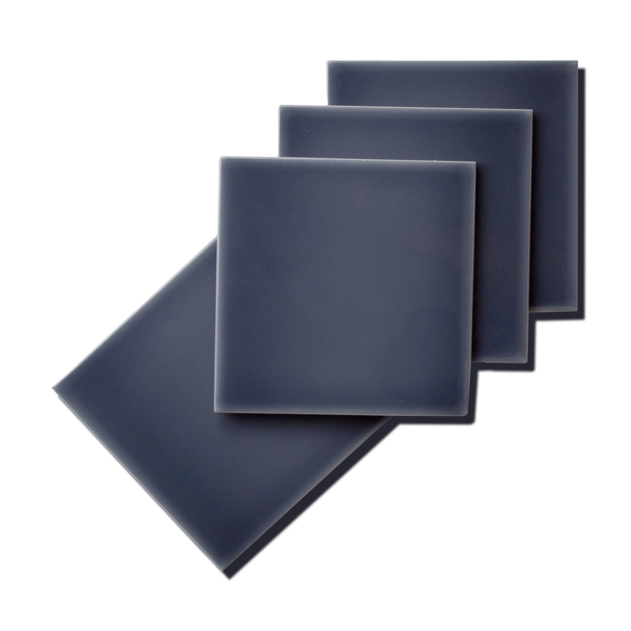 Dark Denim Blue 6x6 Tile - Cemento Collection