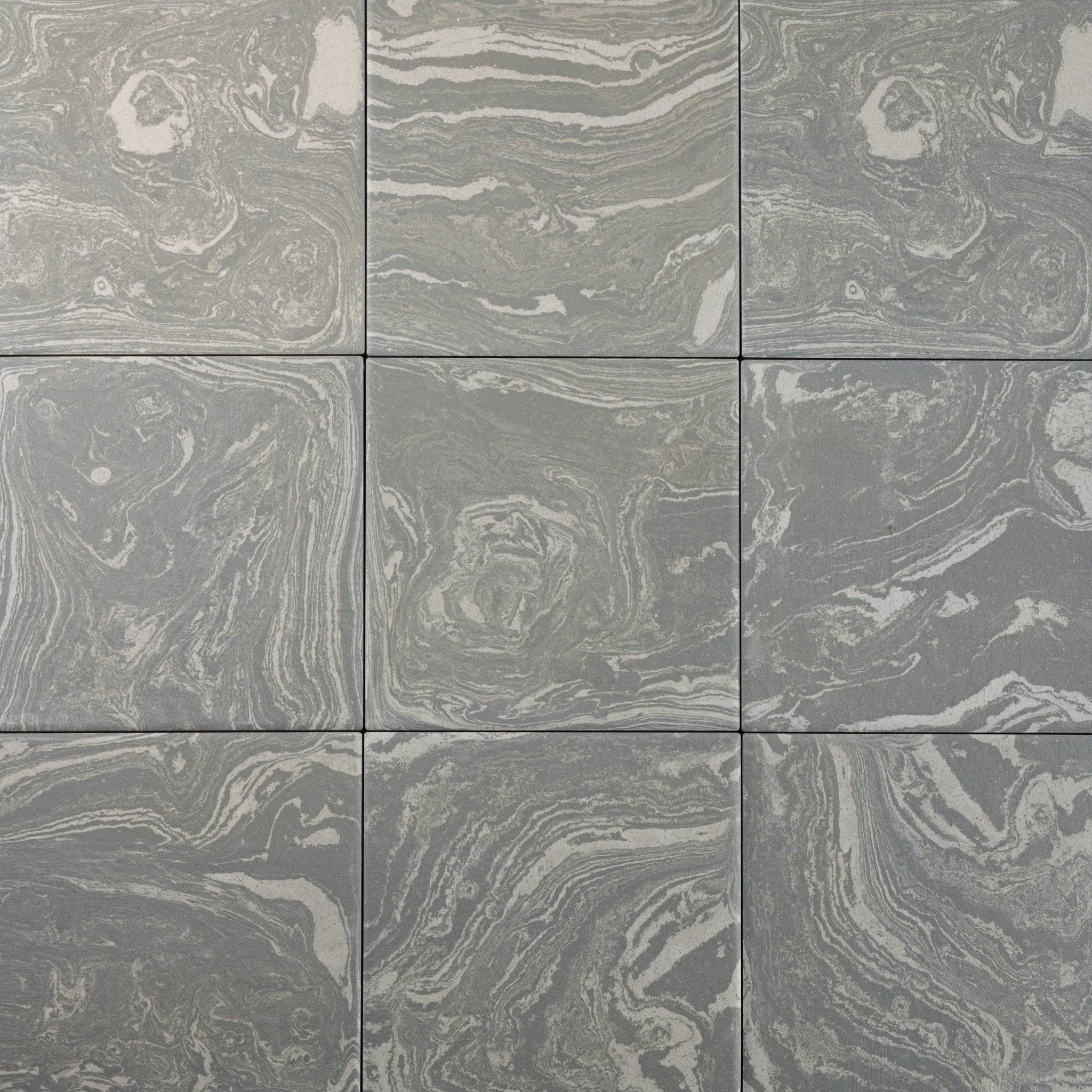 Ebru Misty Green 8x8 Full Body Porcelain Tile - Cemento Collection