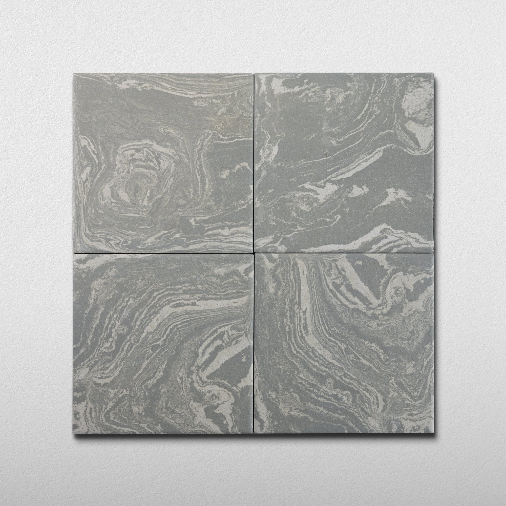 Ebru Misty Green 8x8 Full Body Porcelain Tile - Cemento Collection