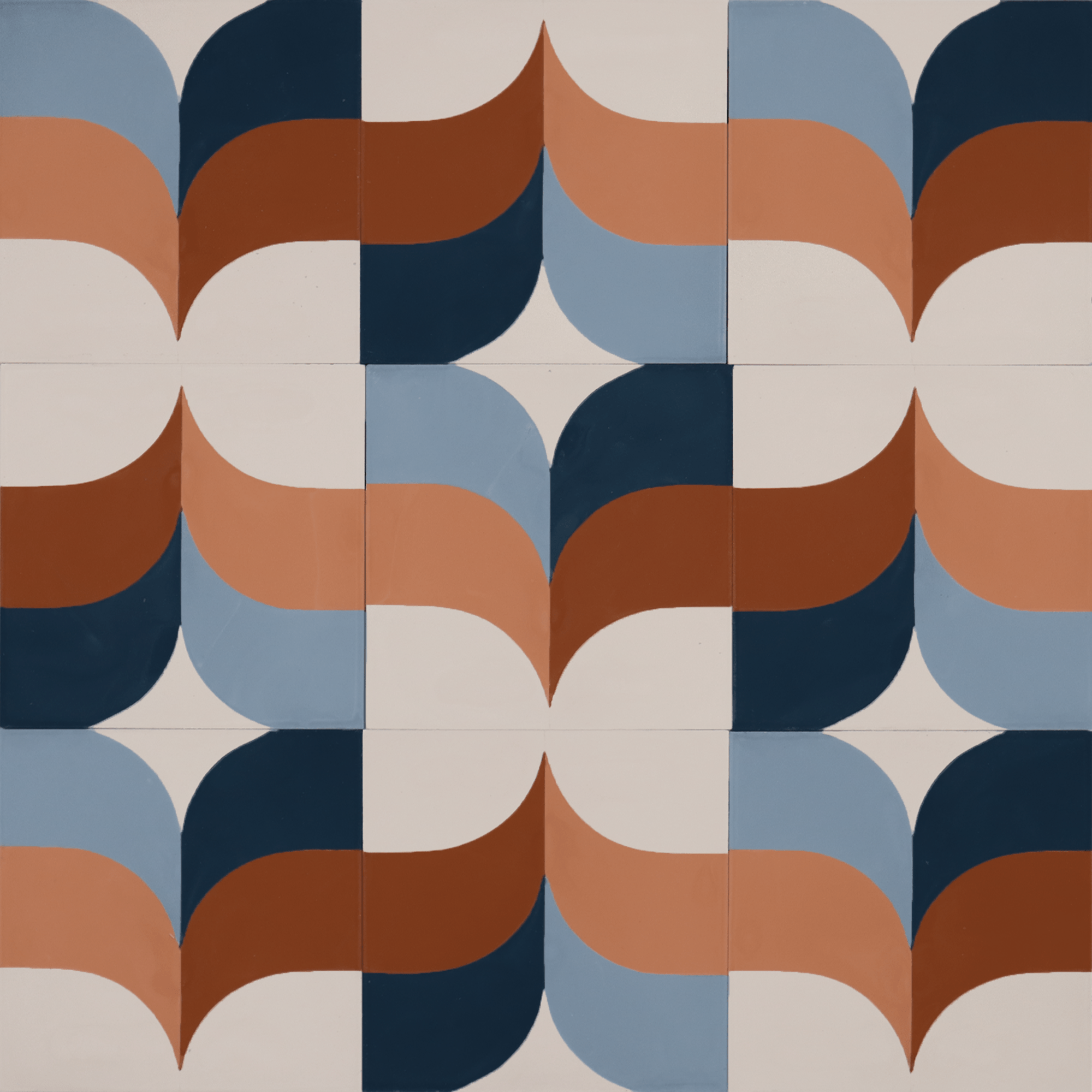 Elegance Curvatures Cement Tile - Cemento Collection