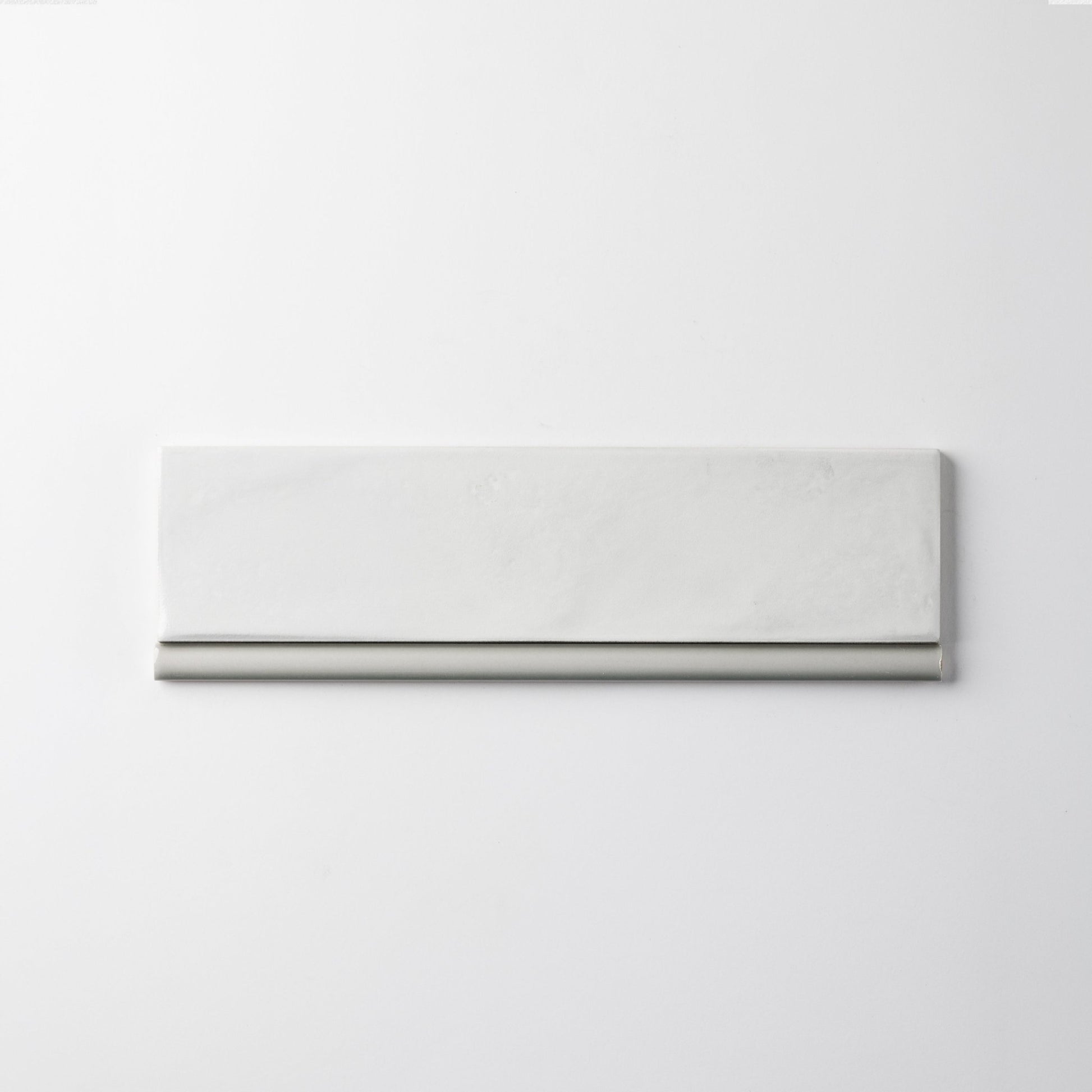 Extruded Glossy Sage Green Pencil - 1⁄2X12 - Cemento Collection