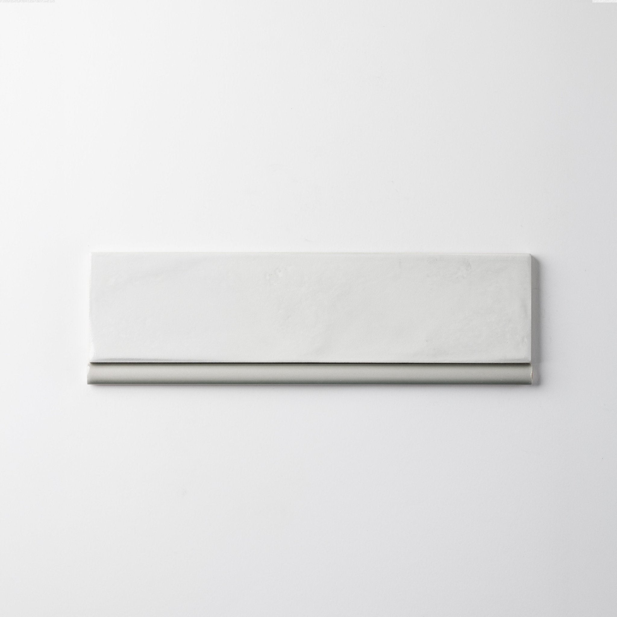 Extruded Glossy Sage Green Pencil - 1⁄2X12 - Cemento Collection