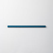 Extruded Glossy Samos Blue Pencil - 1⁄2X12 - Cemento Collection