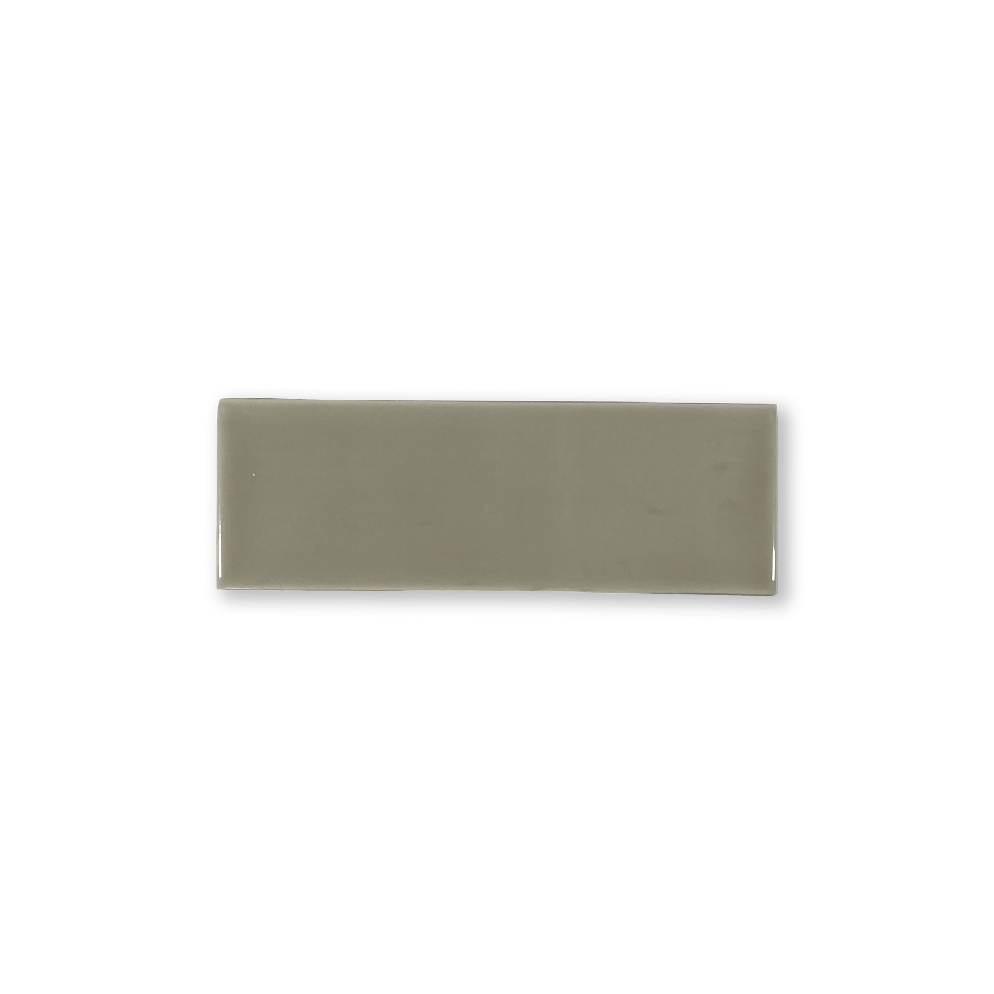 Extruded Handmade 2x6 Sage Green Glossy Subway Tile - Lot of 110 Sq ft - Cemento Collection