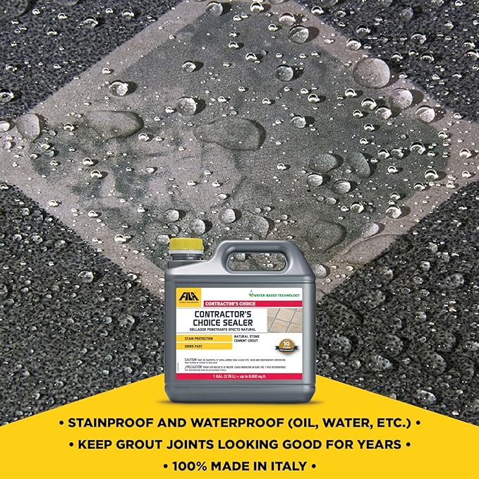FILA Contractor's Choice Sealer - 1 Gal (3.78 L) = (up to 8.000 sq.ft) - Cemento Collection
