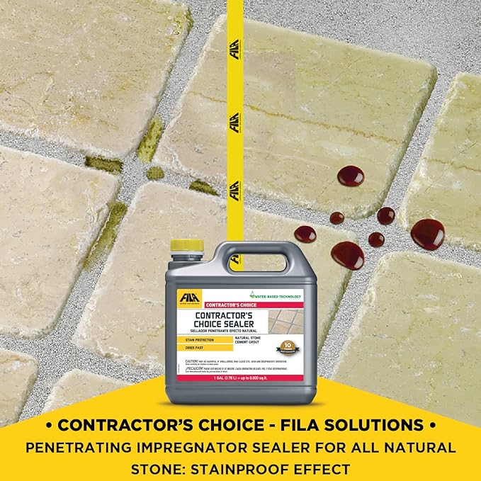 FILA Contractor's Choice Sealer - 1 Gal (3.78 L) = (up to 8.000 sq.ft) - Cemento Collection