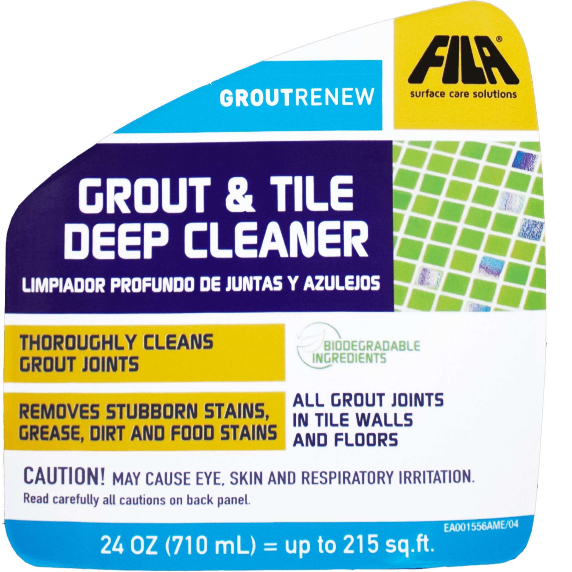 Fila Grout Renew: Grout & Tile Deep Cleaner Spray - 24 Oz - Cemento Collection