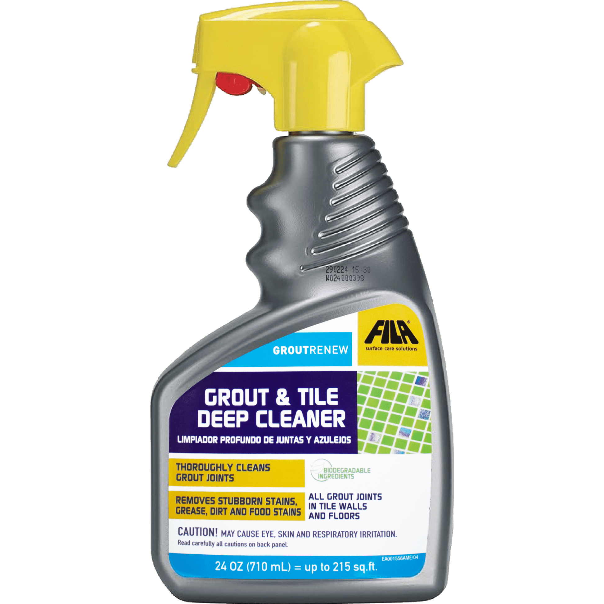 Fila Grout Renew: Grout & Tile Deep Cleaner Spray - 24 Oz - Cemento Collection