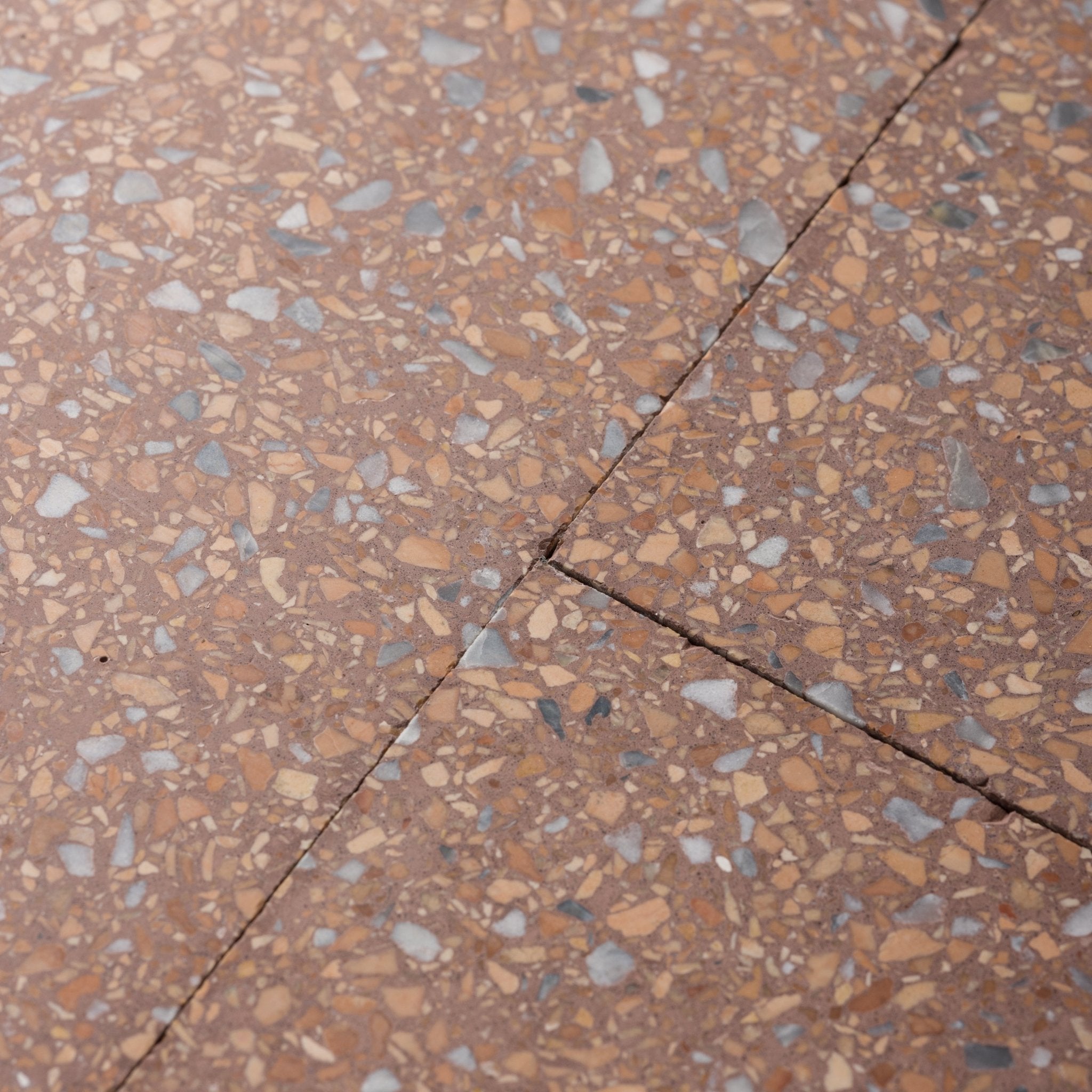 square terrazzo tile