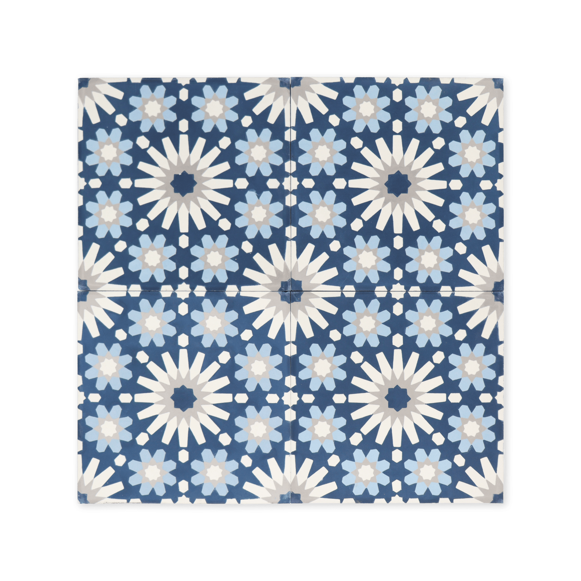 Flores Cement Tile - Lot of 79 Sq ft - Cemento Collection