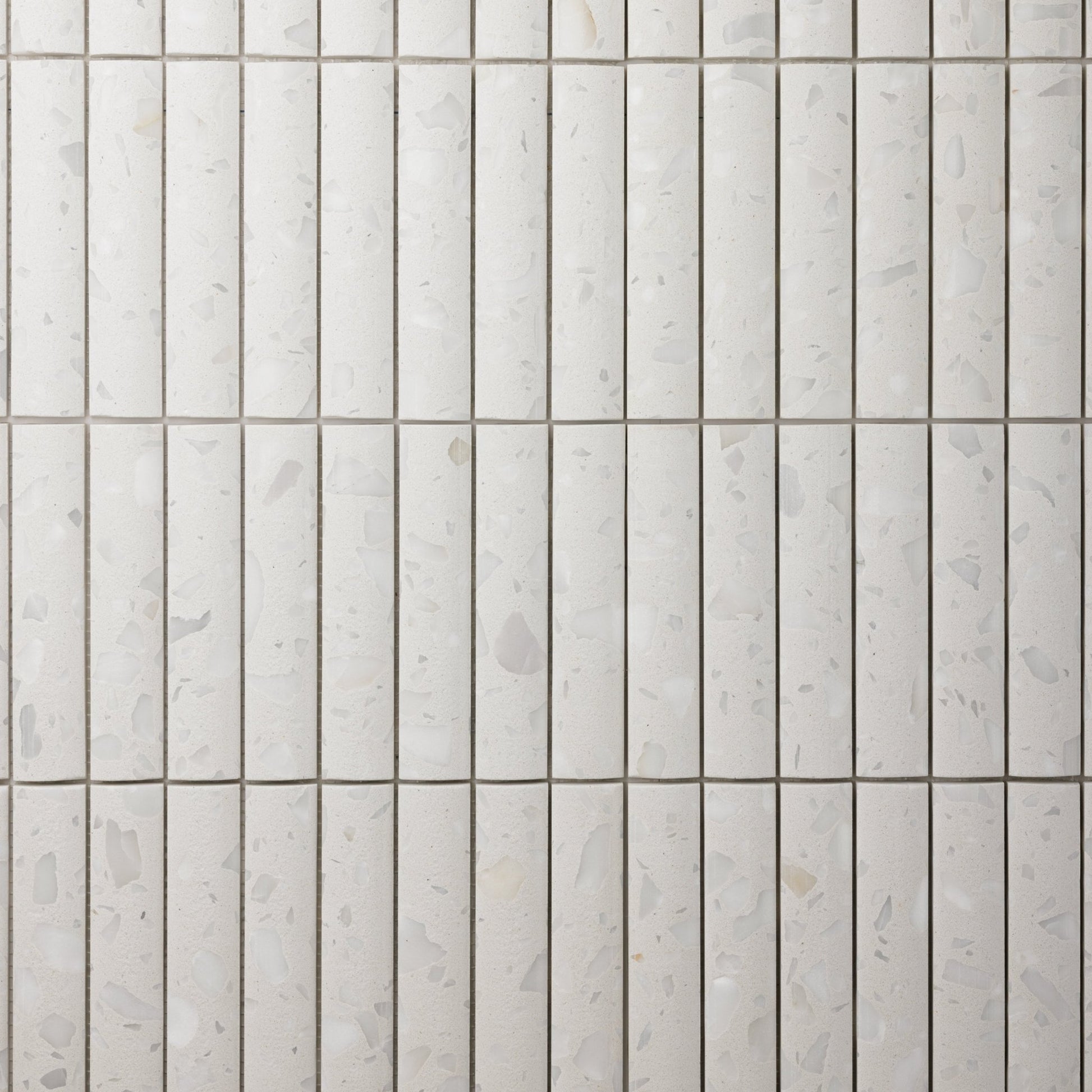 Fluted Asinara Terrazzo Mosaic Tile