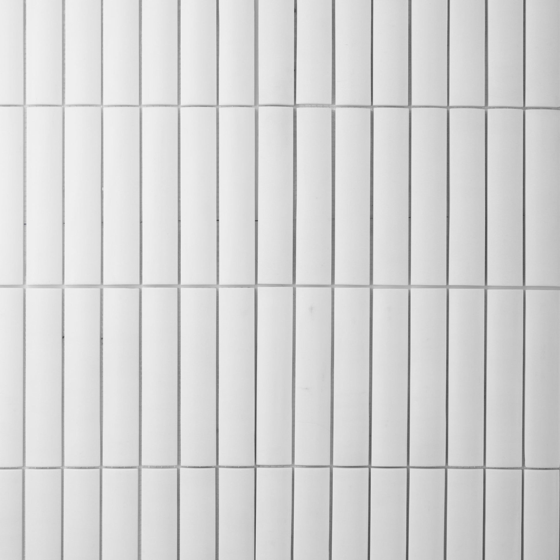 Fluted Bianco Dolomite Marble Mosaic Tile