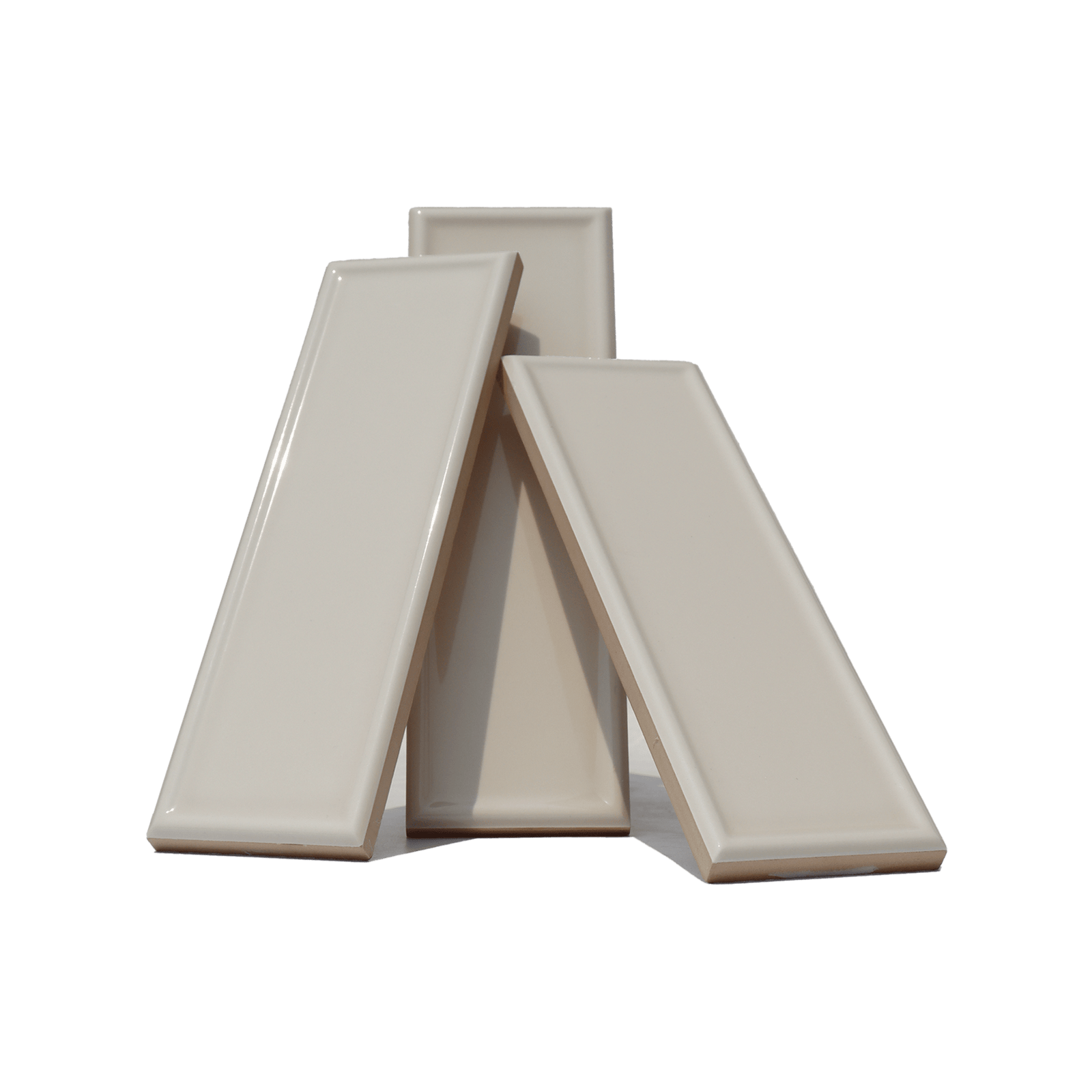 Frame 3x9 Ecru White Tile - Cemento Collection