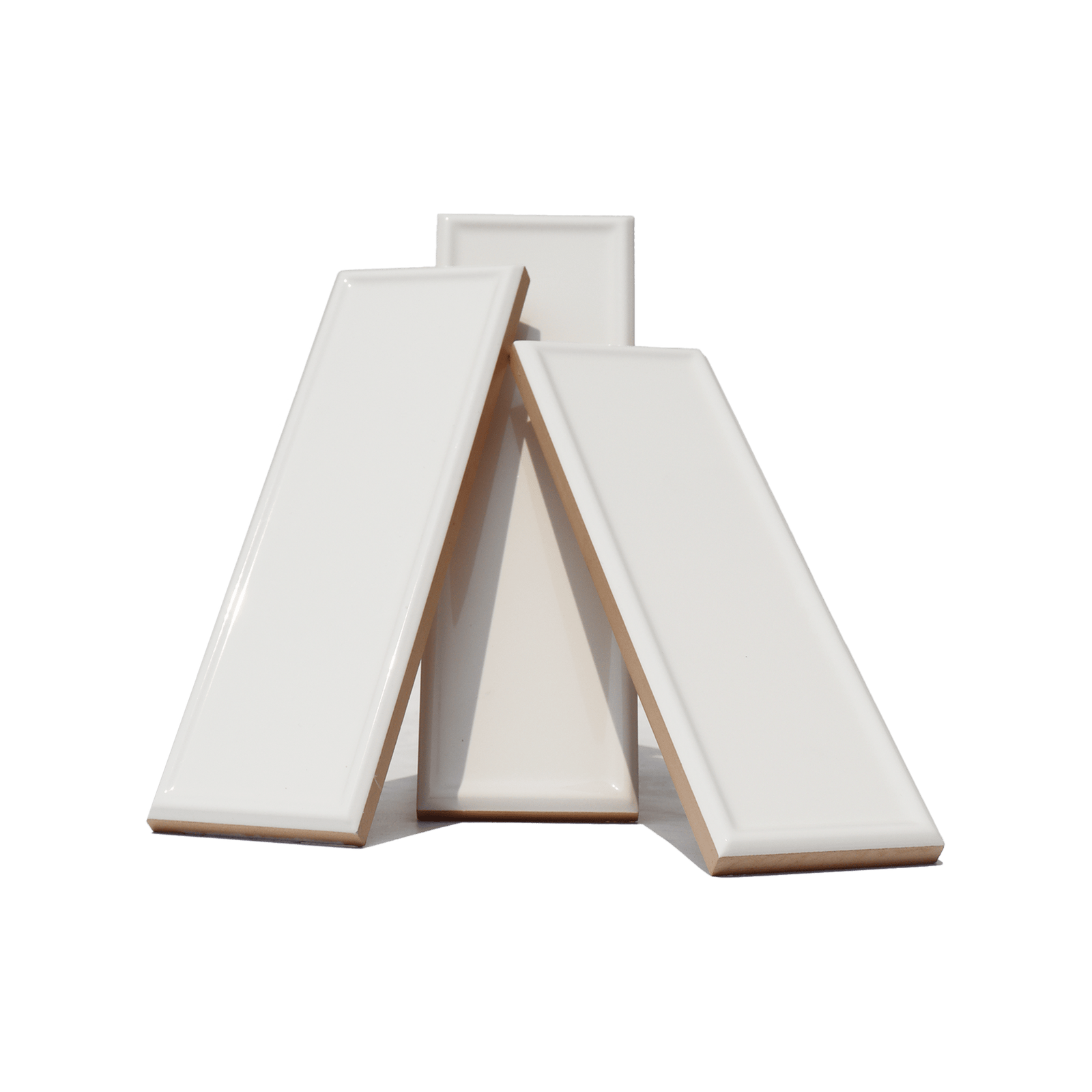 Frame 3x9 Snow White Tile - Cemento Collection
